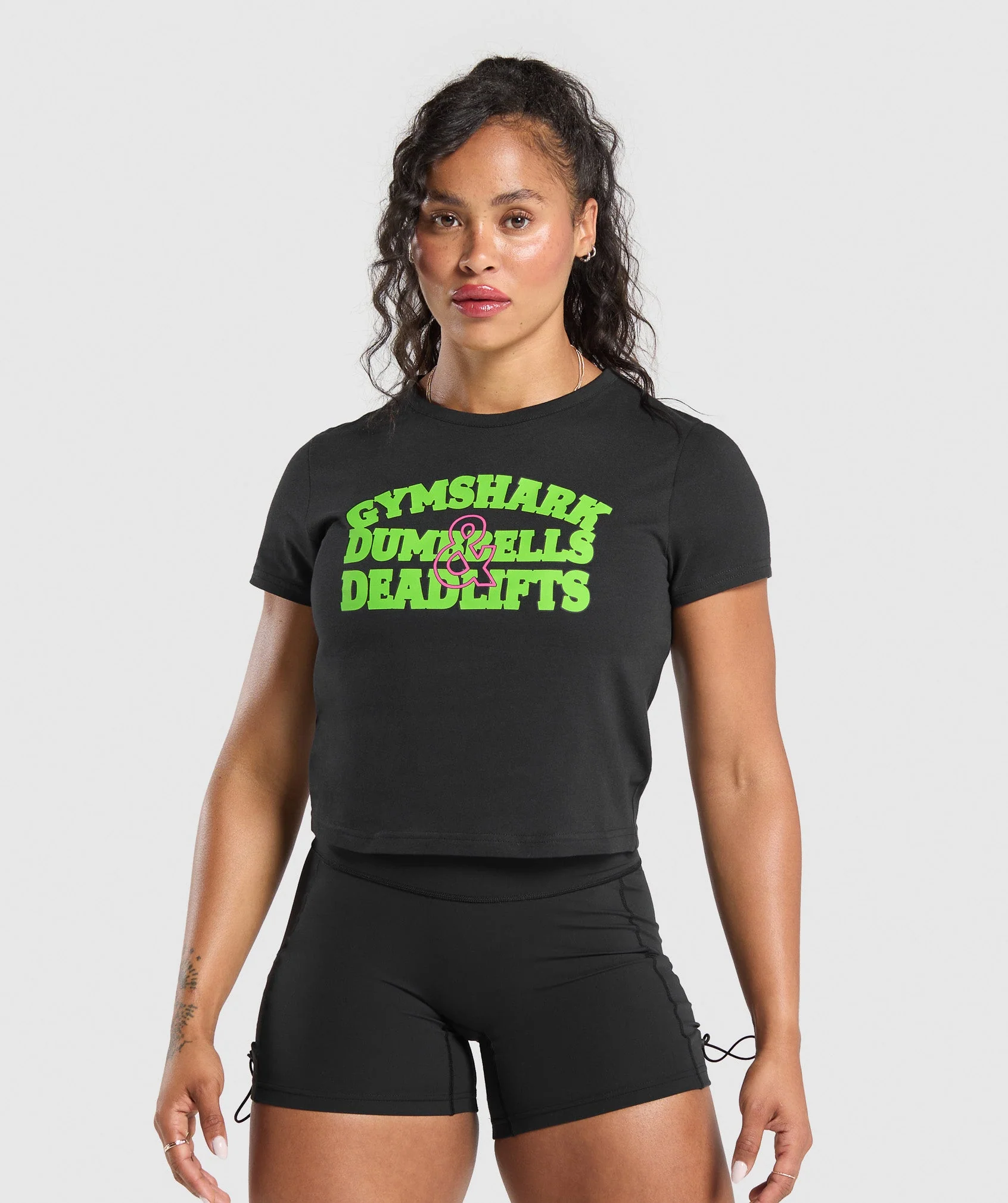 Dumbells & Deadlifts Baby Tee
