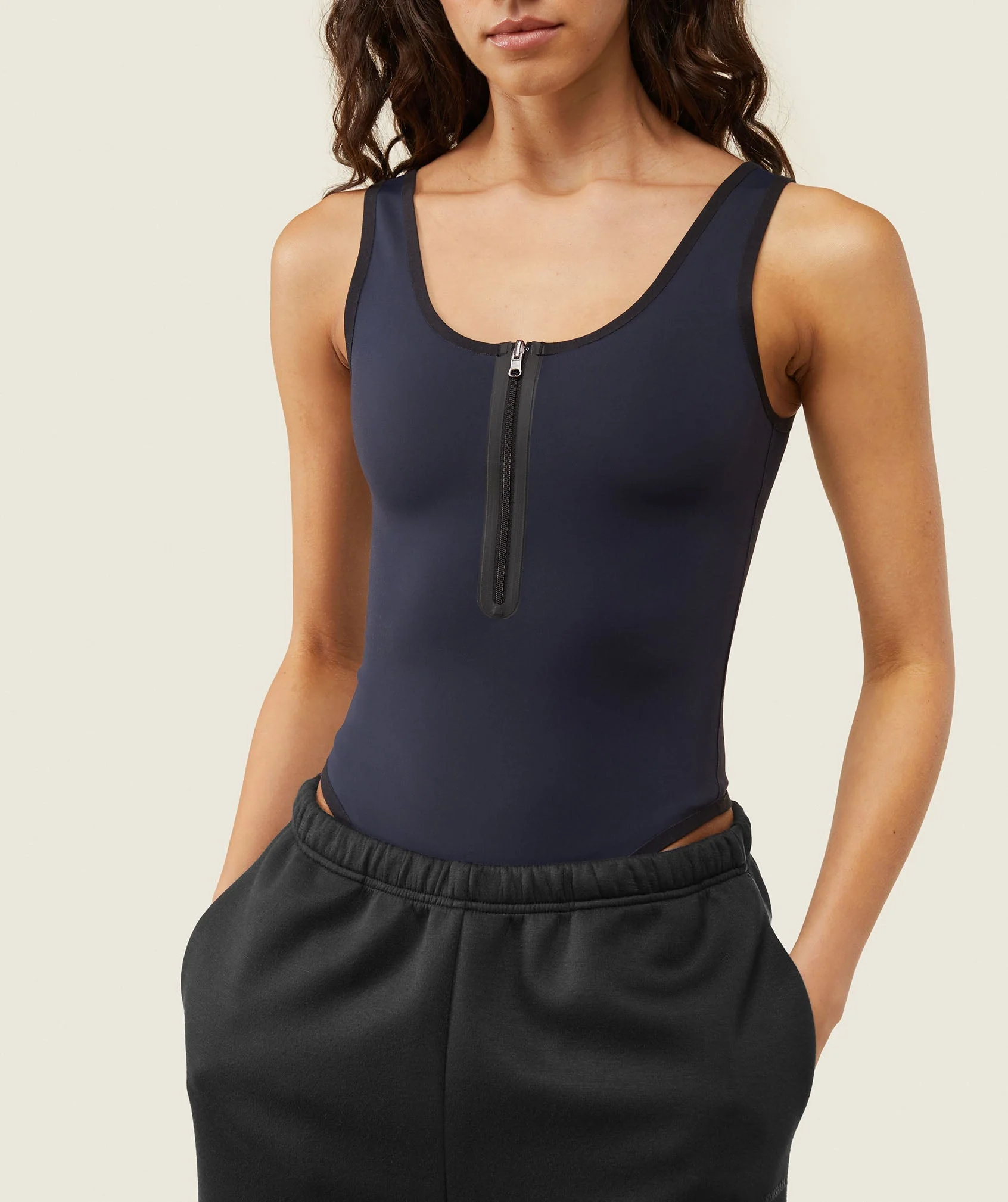 everywear Reversible Zip Leotard