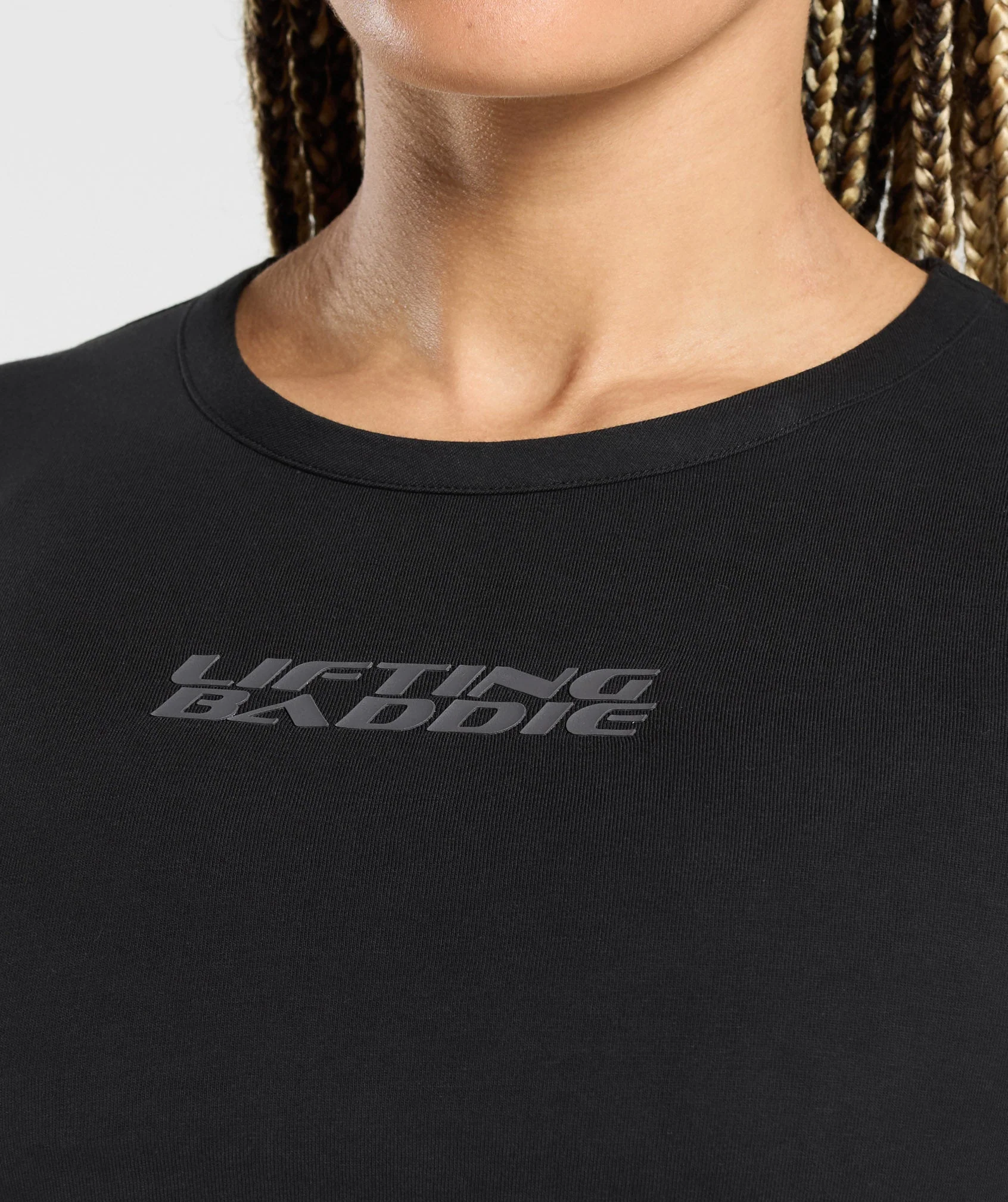 Lifting Baddie Midi Long Sleeve Top