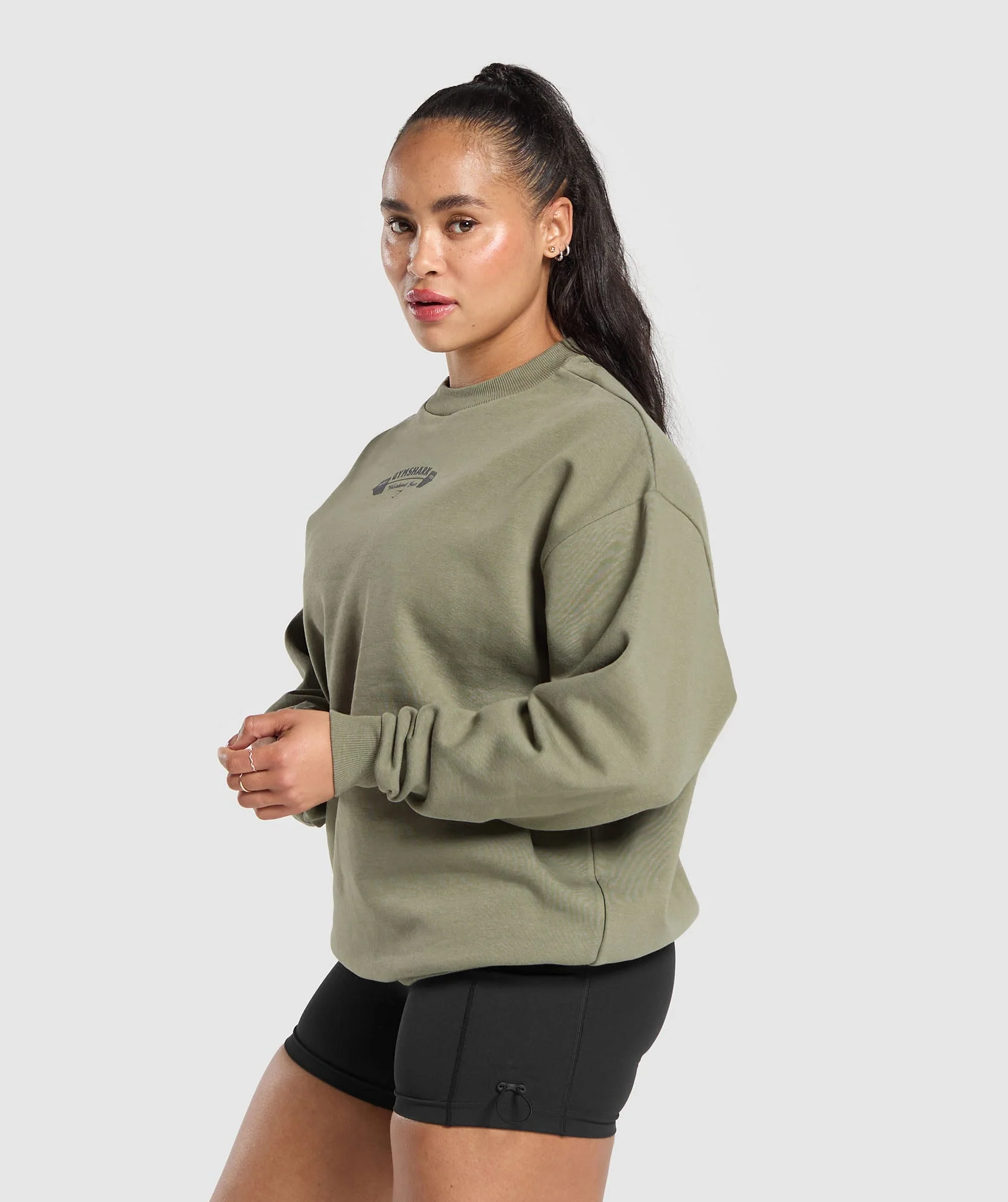 Workout Gear Oversized Sweatshirt
