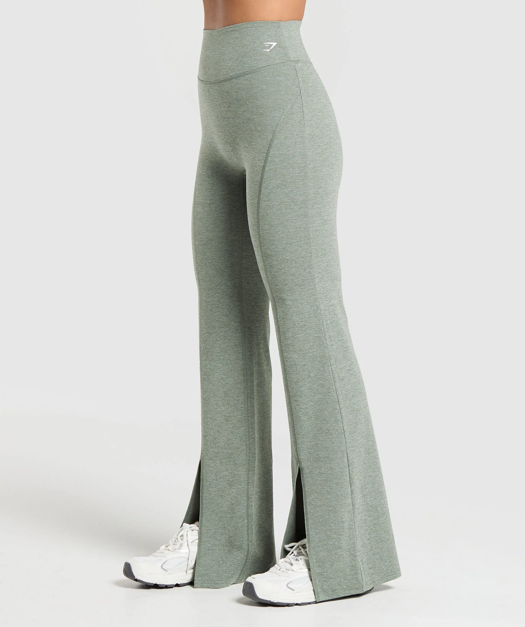 Marl Flared Leggings