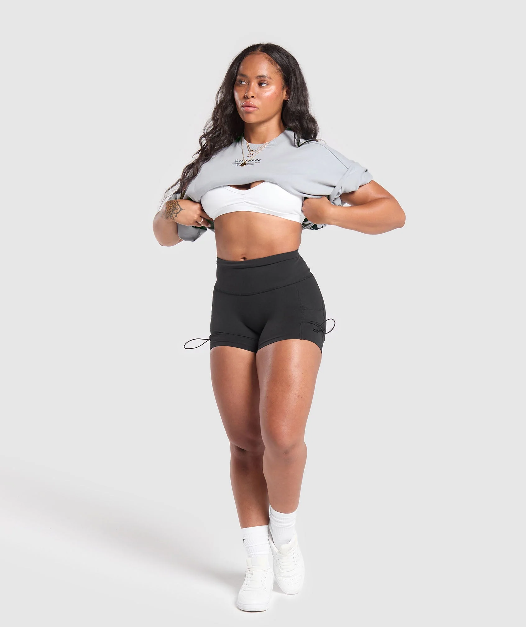 British Iron Heavyweight T-Shirt- Ice Grey