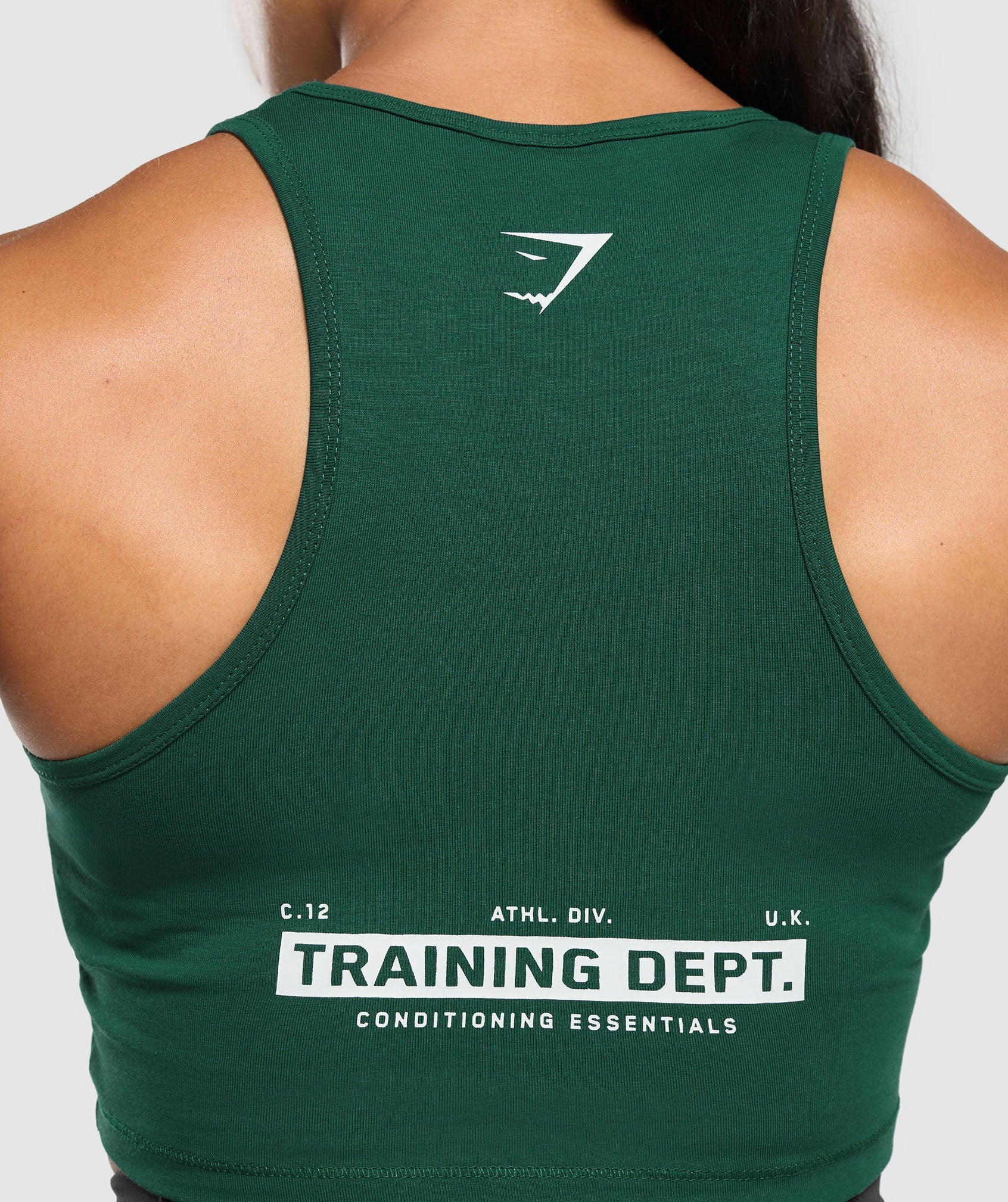 Training Department Graphic Cropped Tank