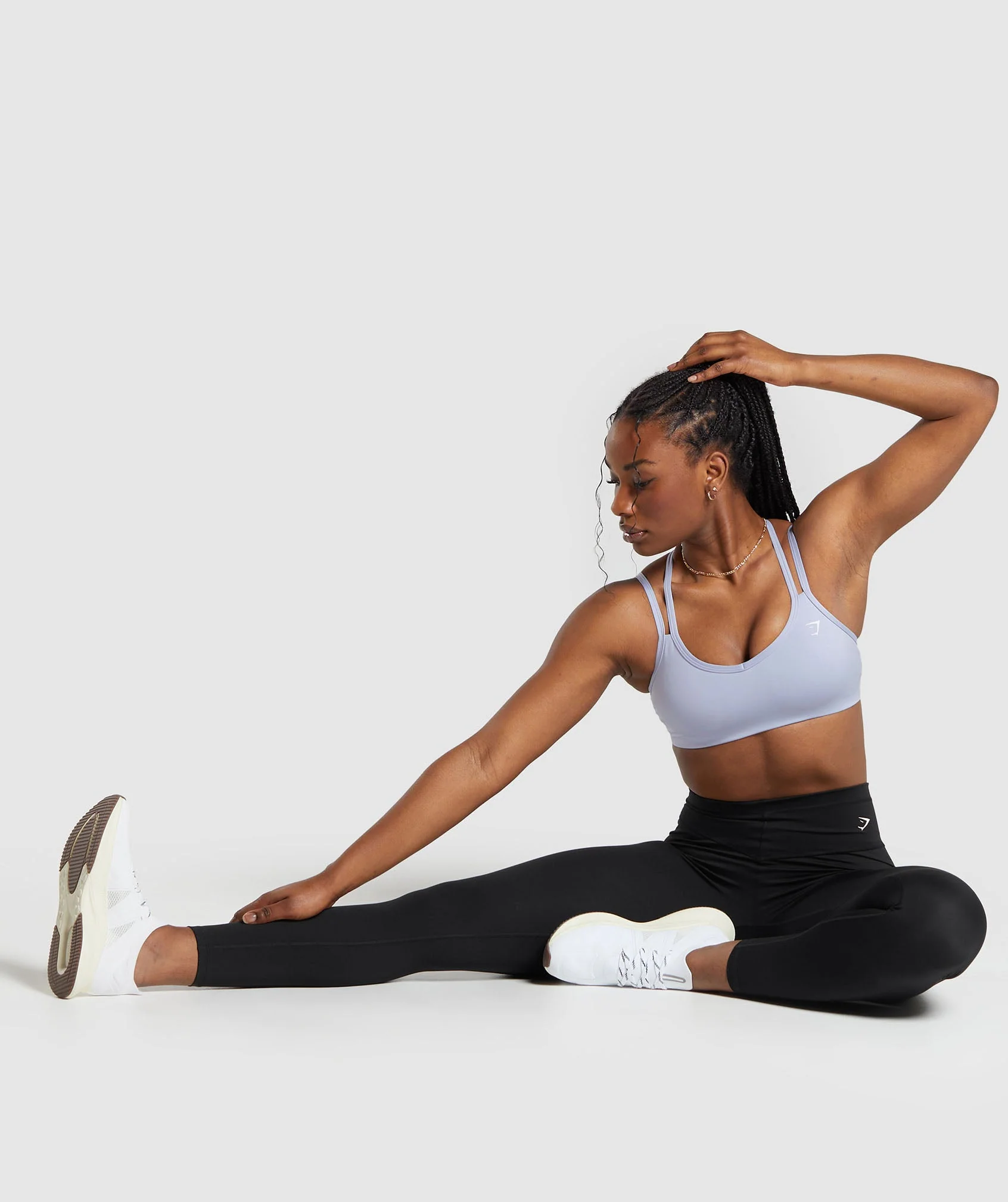 Strap Feature Sports Bra