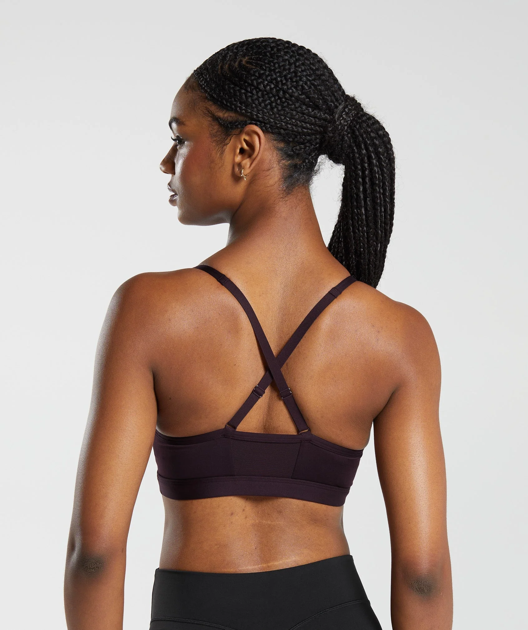 Ruched Sports Bra