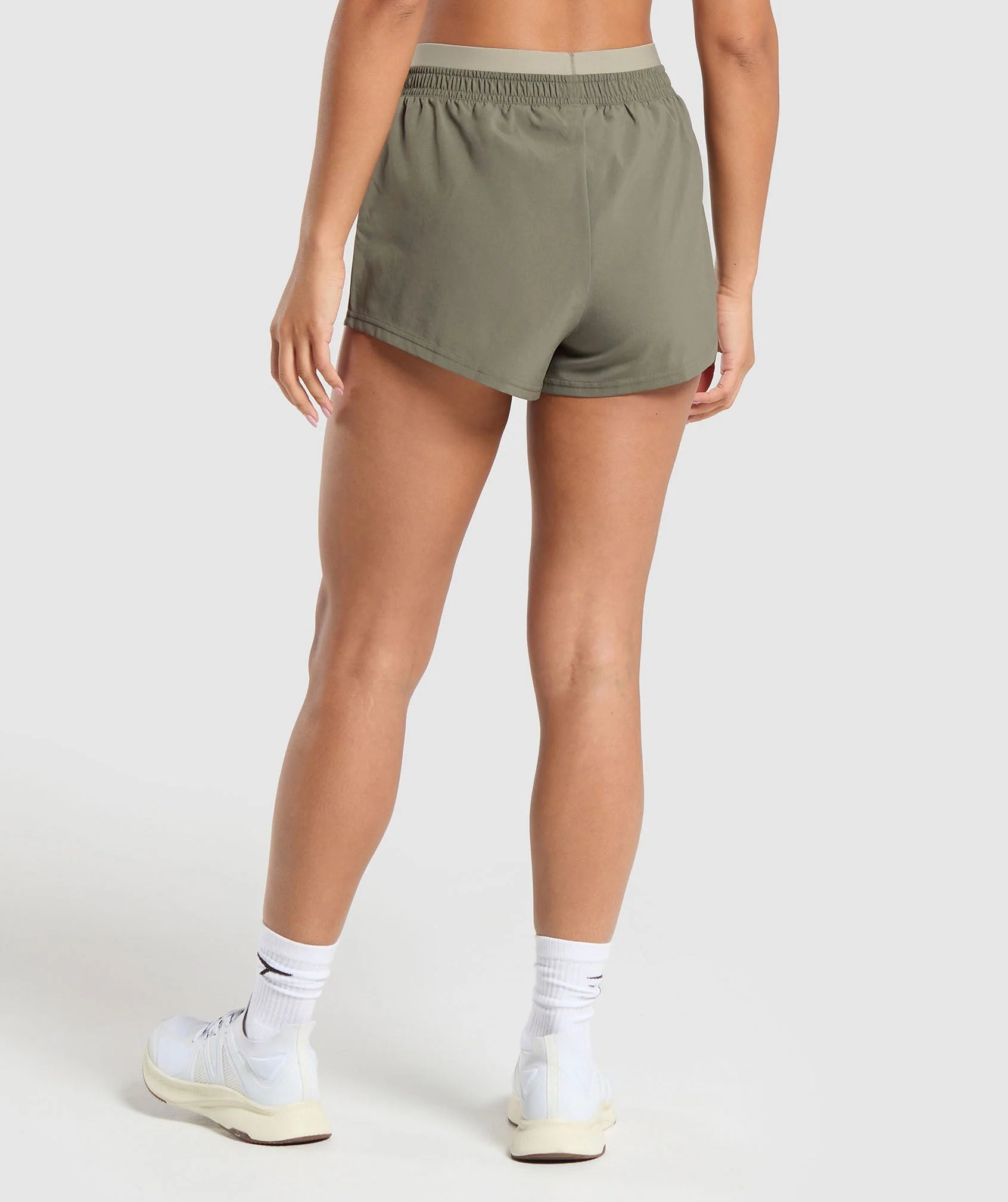 Double Waistband Shorts
