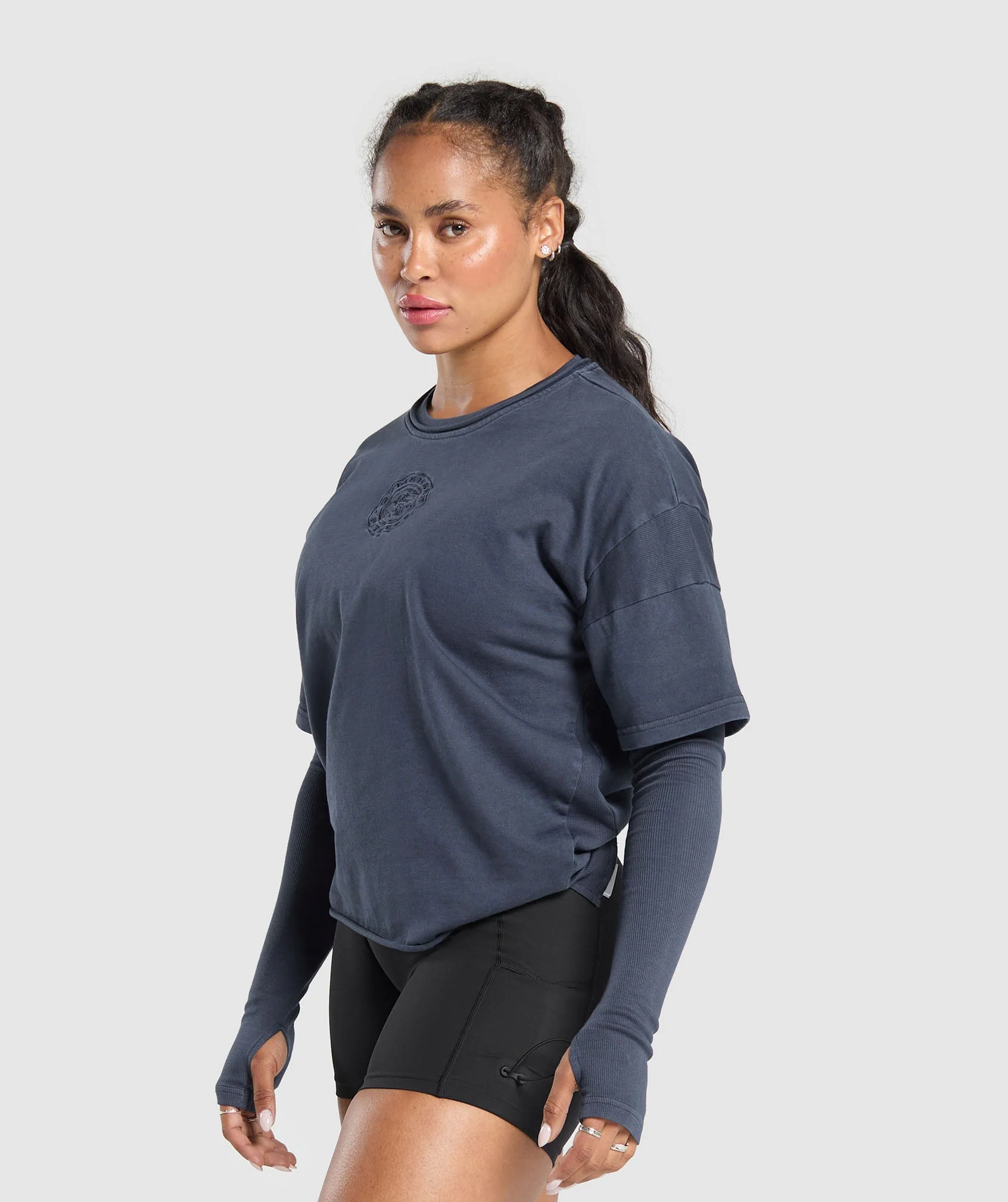 Premium Legacy Washed 2-in-1 Long Sleeve