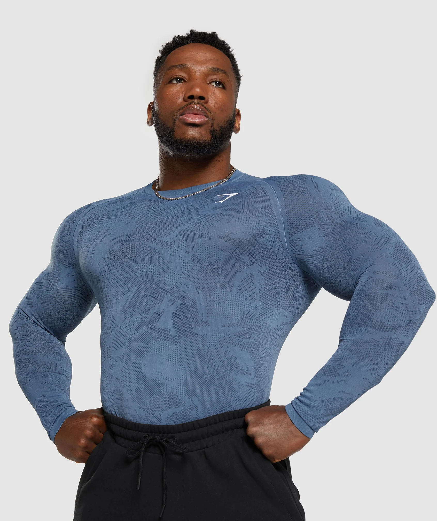 Geo Seamless Long Sleeve T-Shirt
