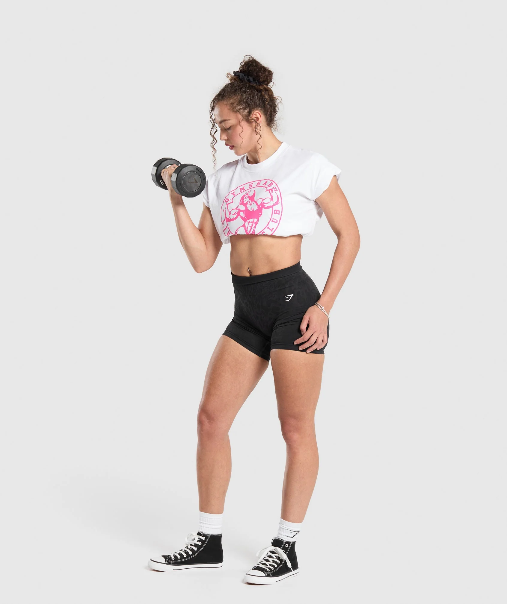 Strong Girl Lifting Club Graphic T-Shirt