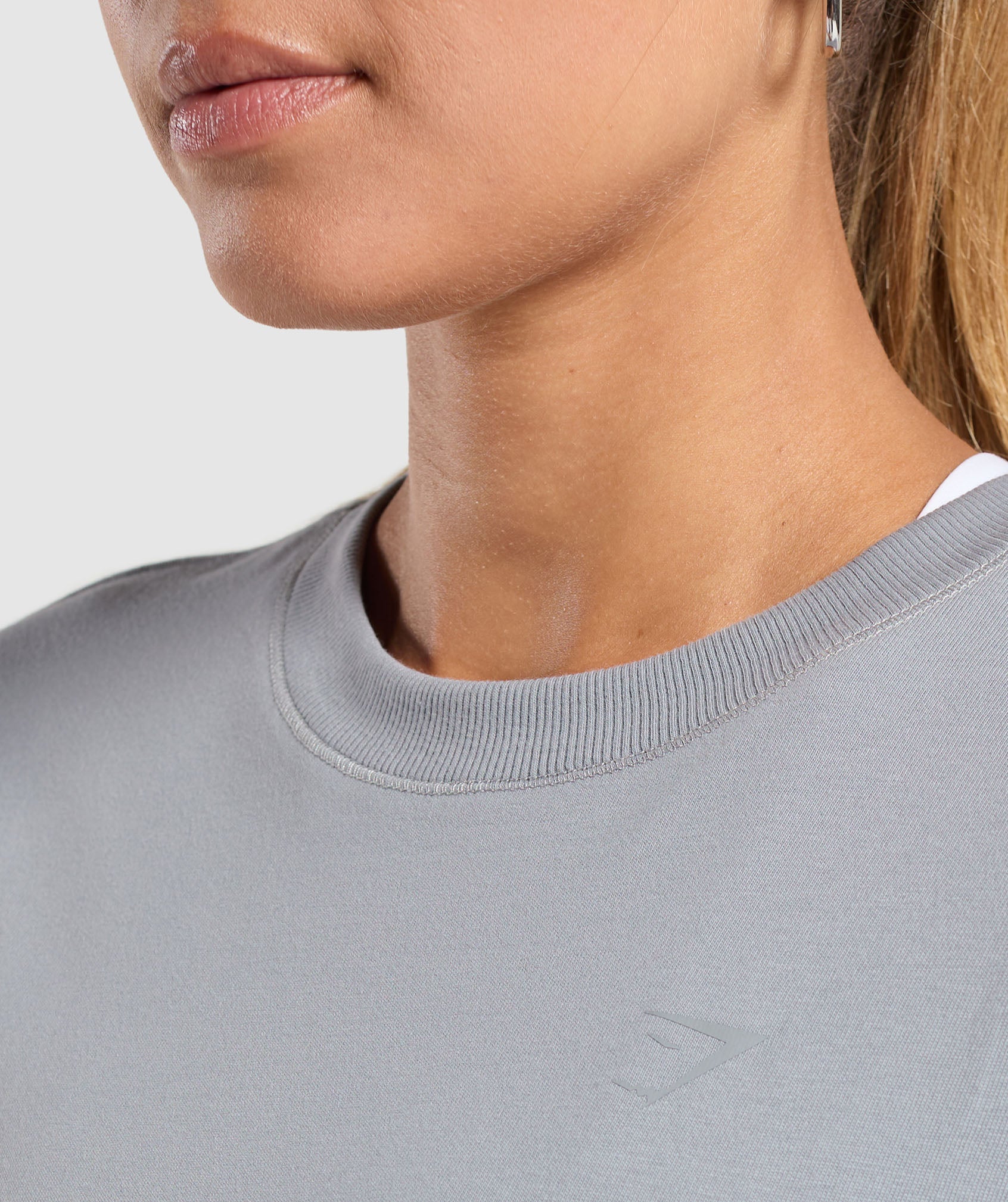 Cotton Oversized Long Sleeve Top