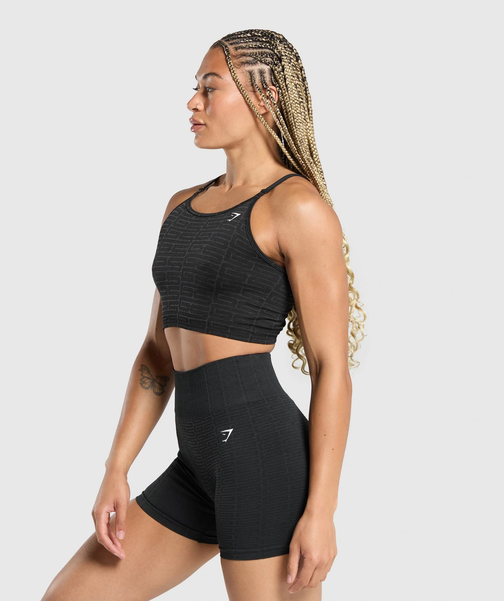 Adapt Monogram Seamless Midi Tank