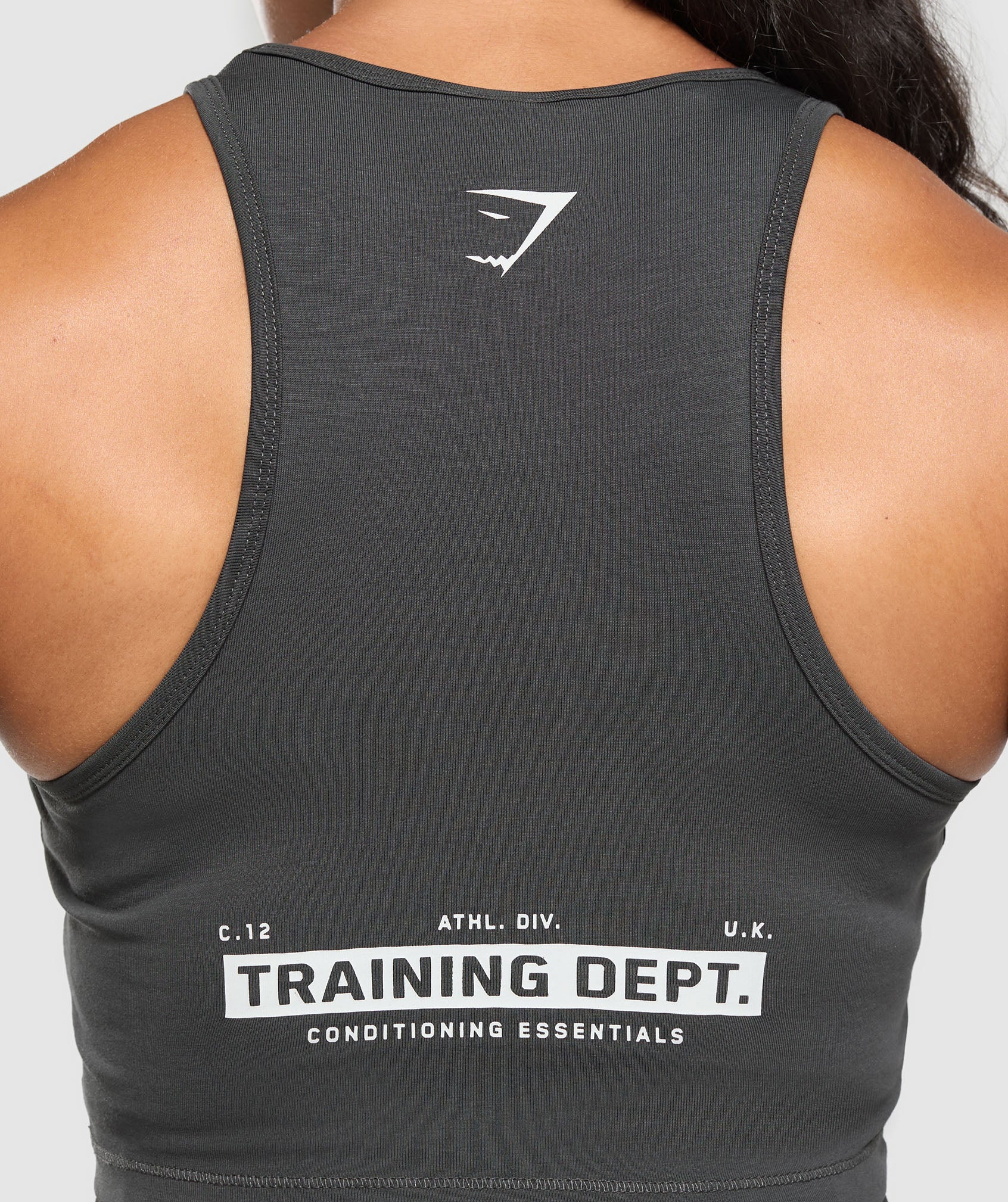 Training Department Graphic Cropped Tank