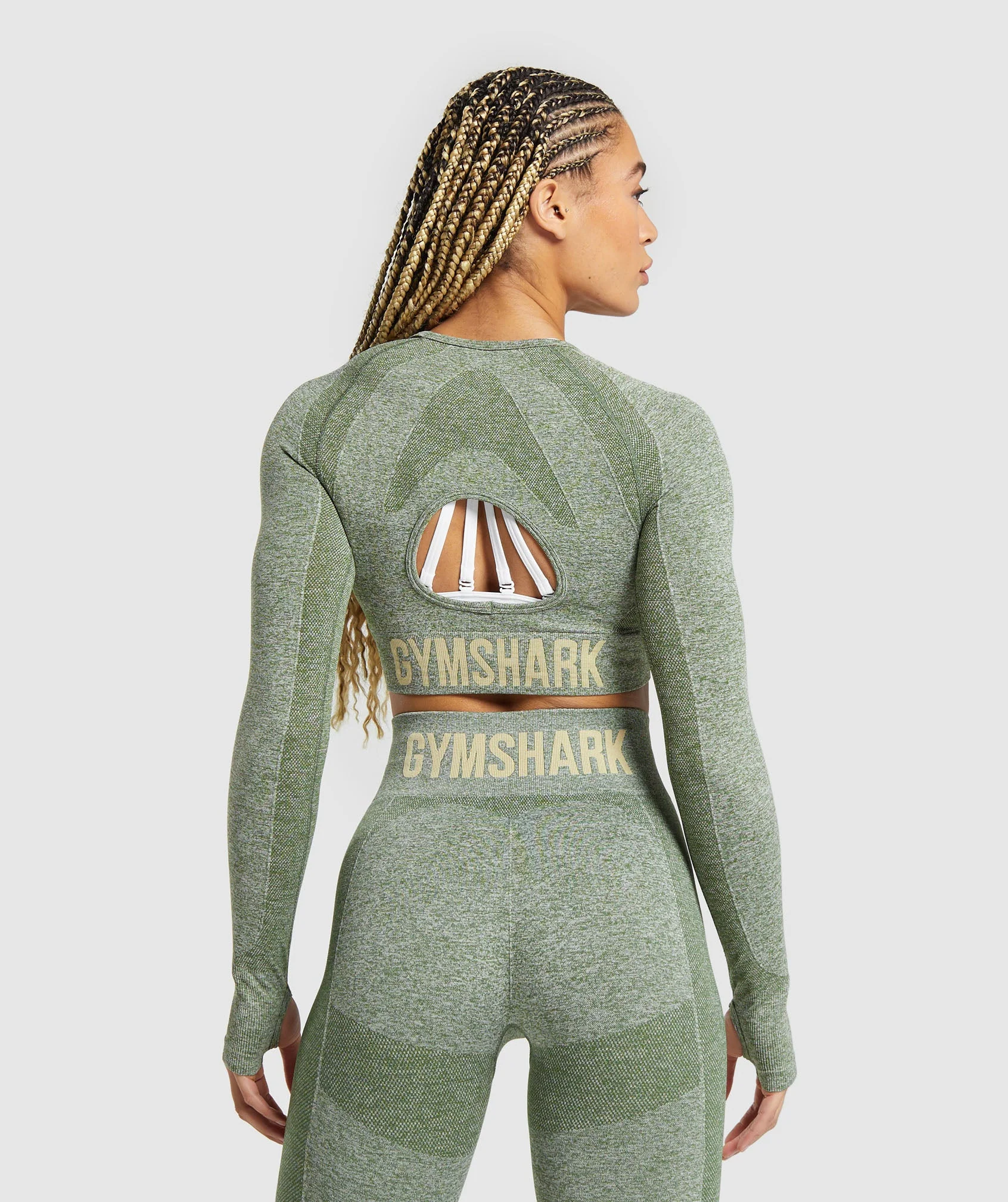 Flex Sports Long Sleeve Crop Top