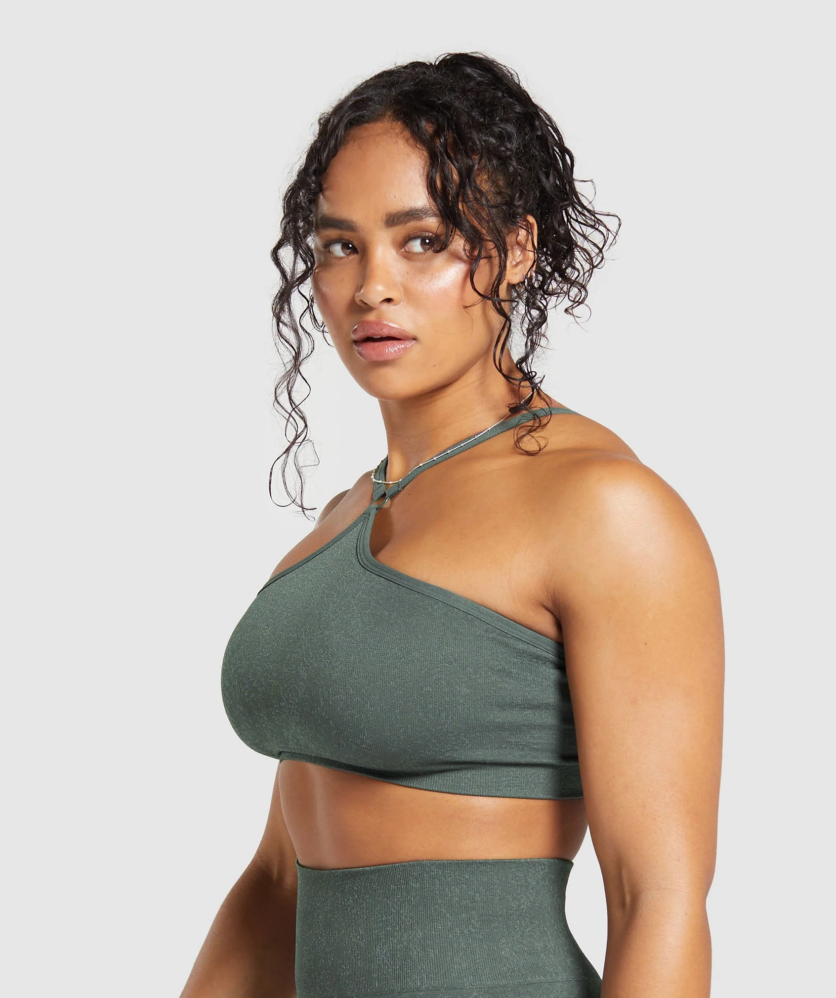 Adapt Fleck Seamless Halterneck Bralette