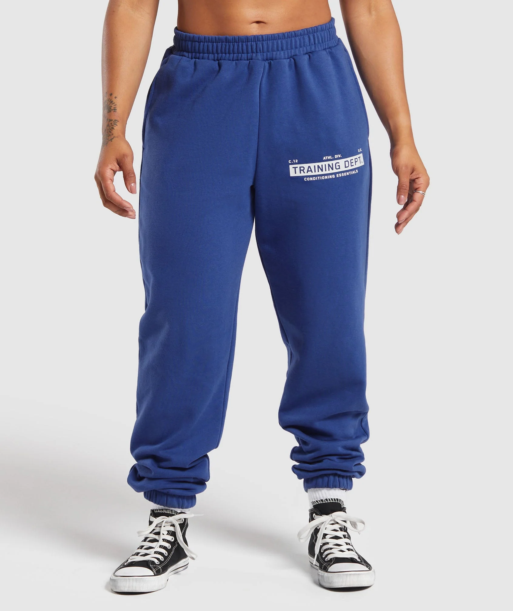 Training Department Graphic Oversized Joggers
