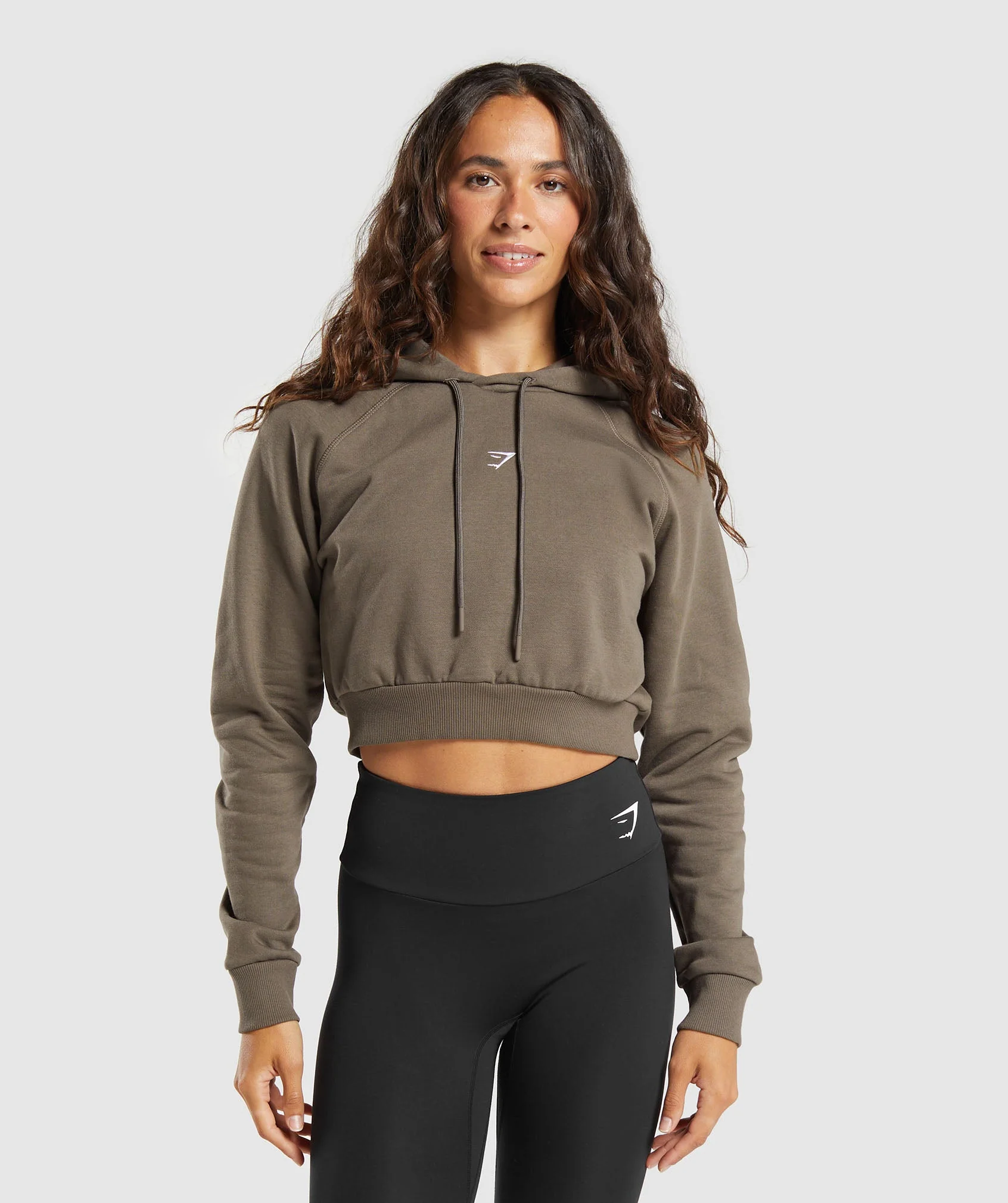 Training Fleece Cropped Hoodie