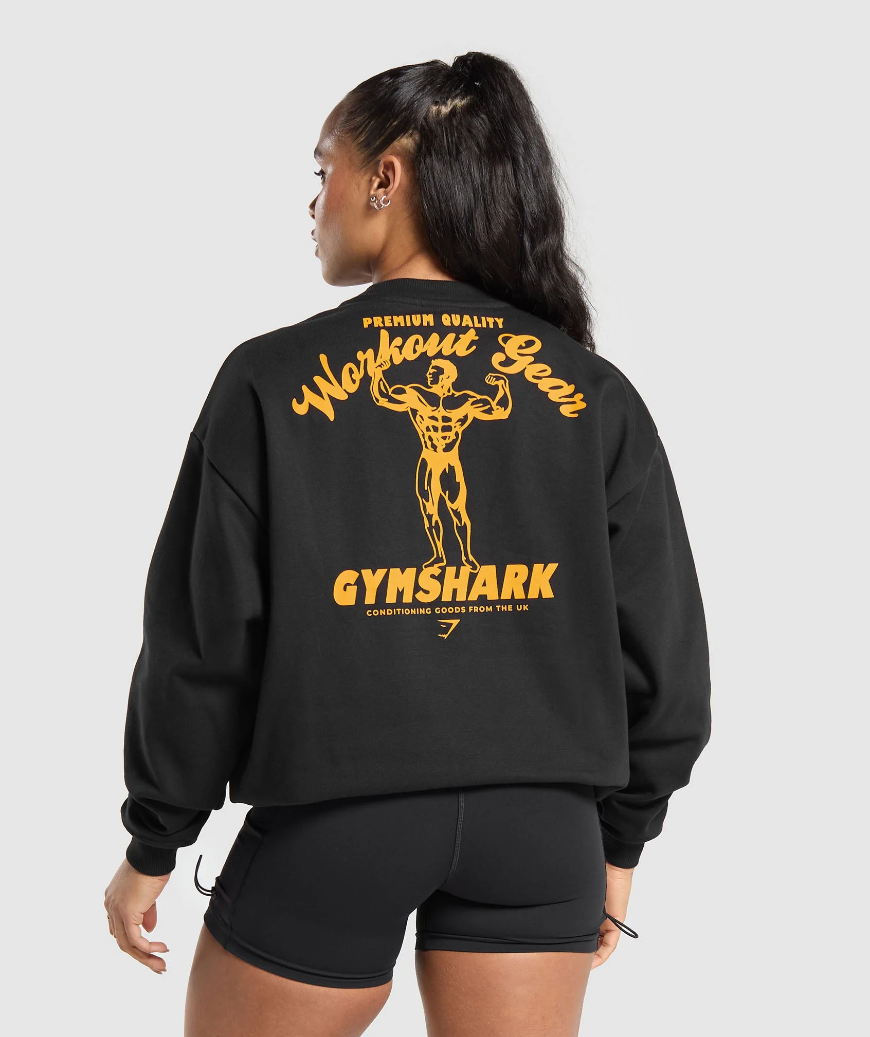 Workout Gear Oversized Sweatshirt