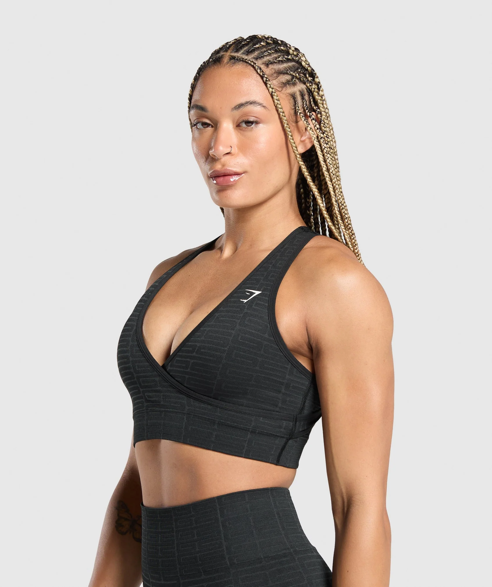 Adapt Monogram Seamless Sports Bra