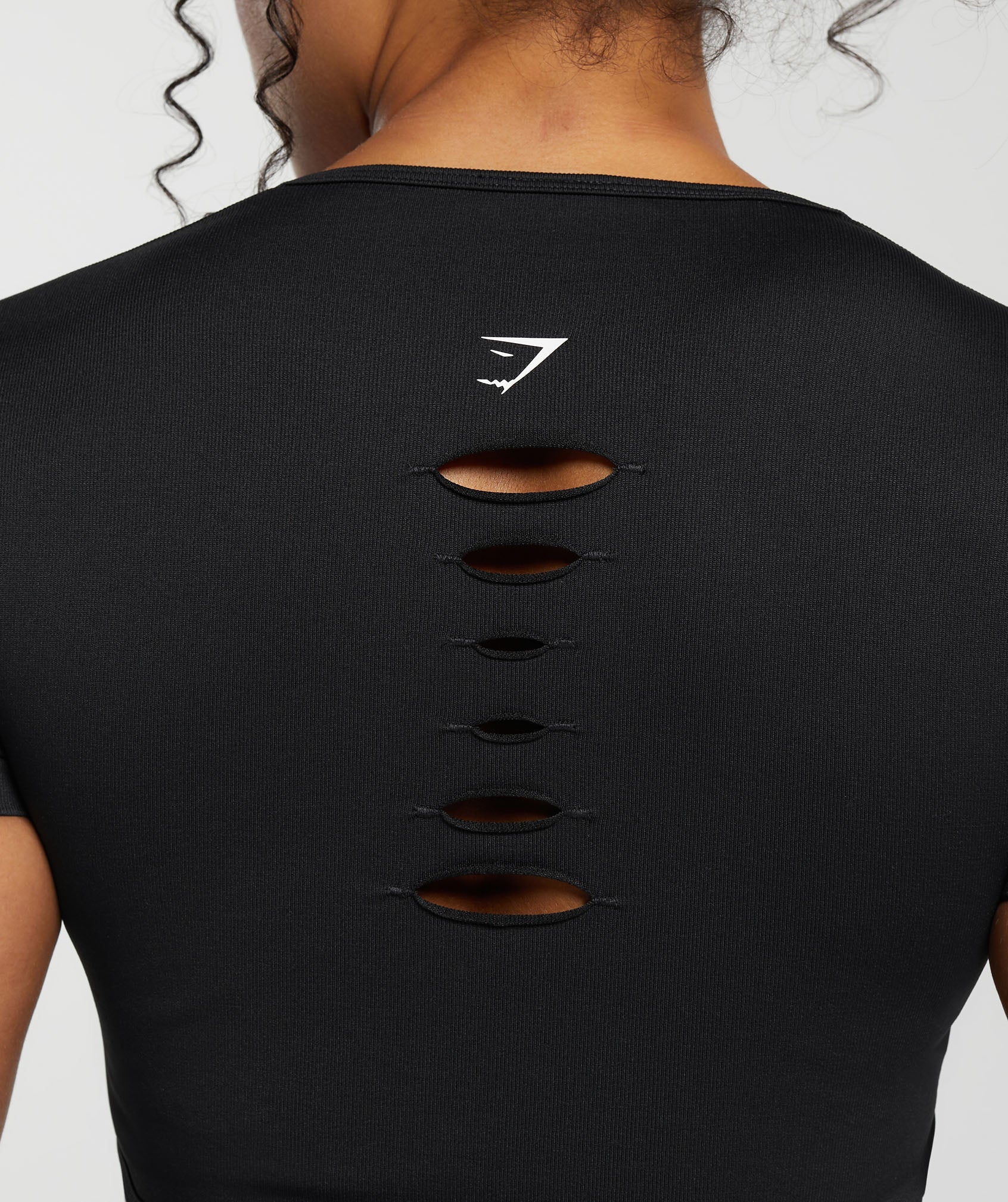 Gains Seamless Fitted Crop Top