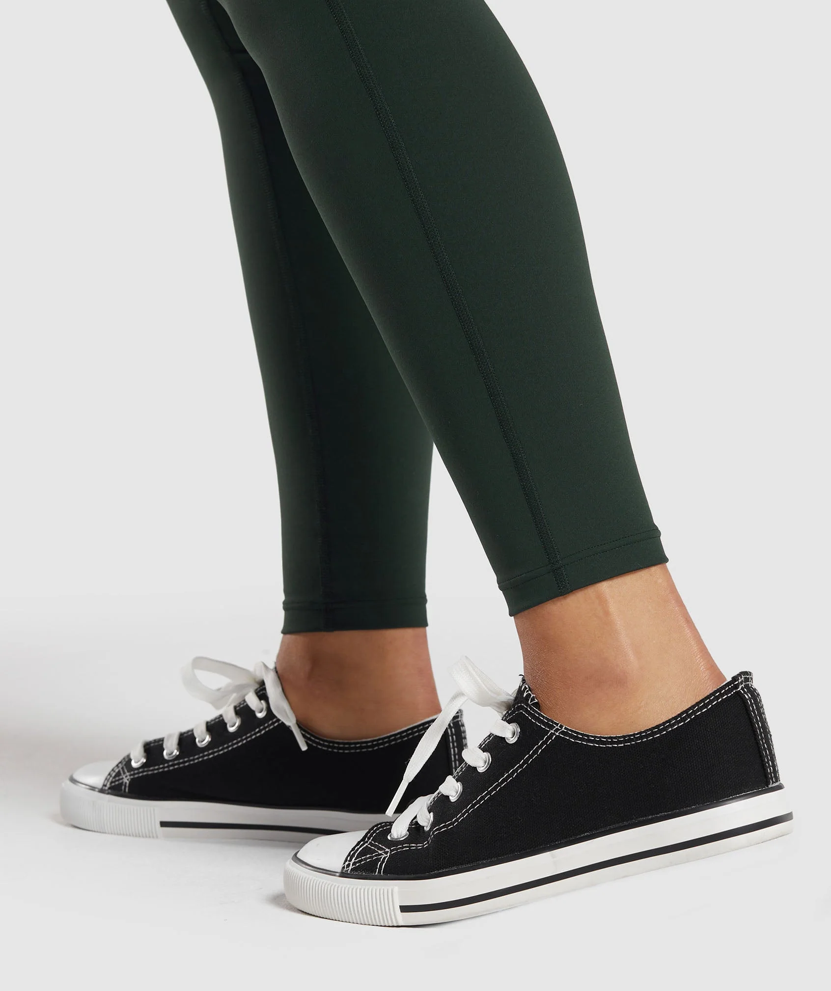 Mesh Waistband Leggings