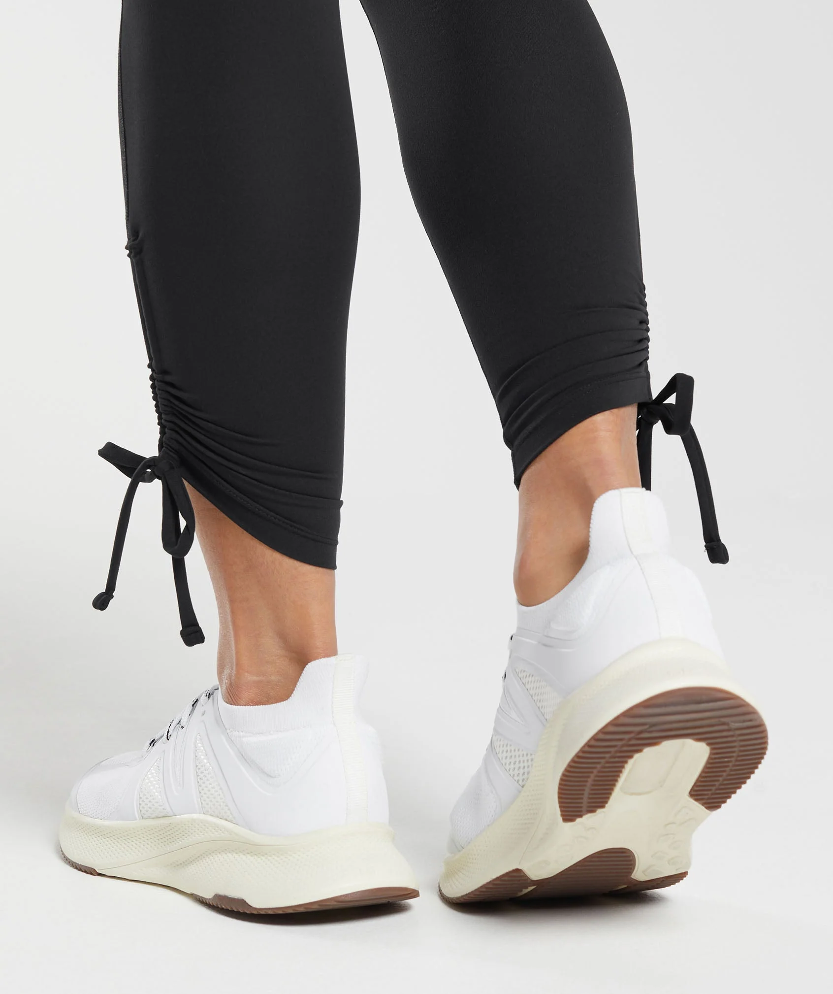 Ribbon Ankle Leggings