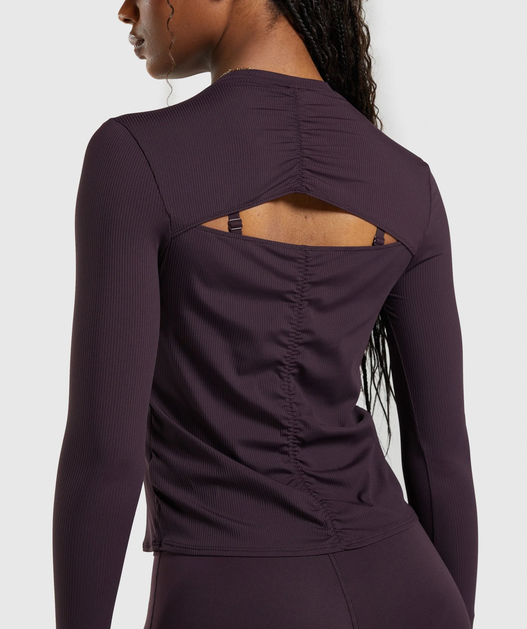 Elevate Long Sleeve Ruched Top