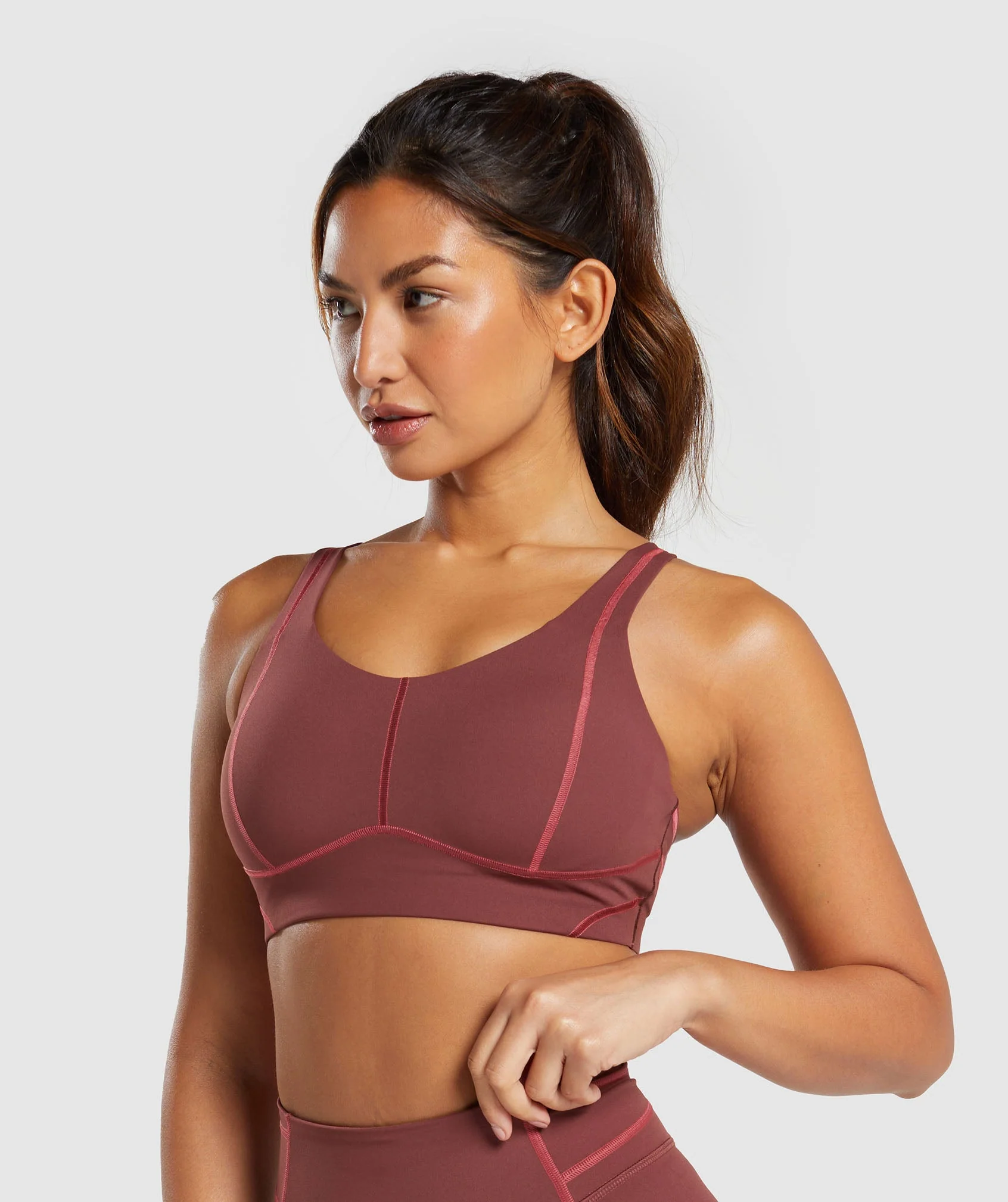 Stitch Feature Sports Bra