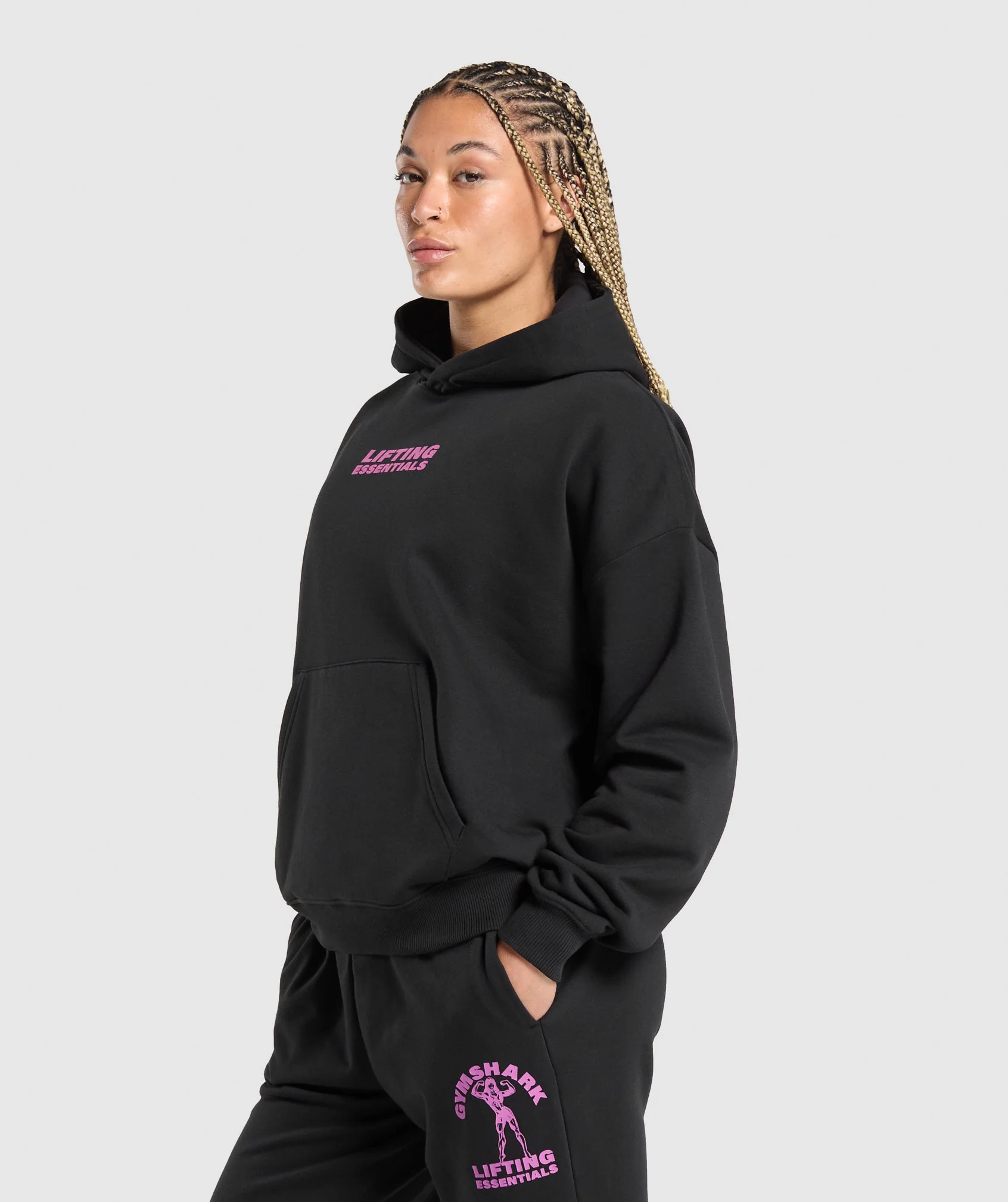 Strong Women Oversized Hoodie