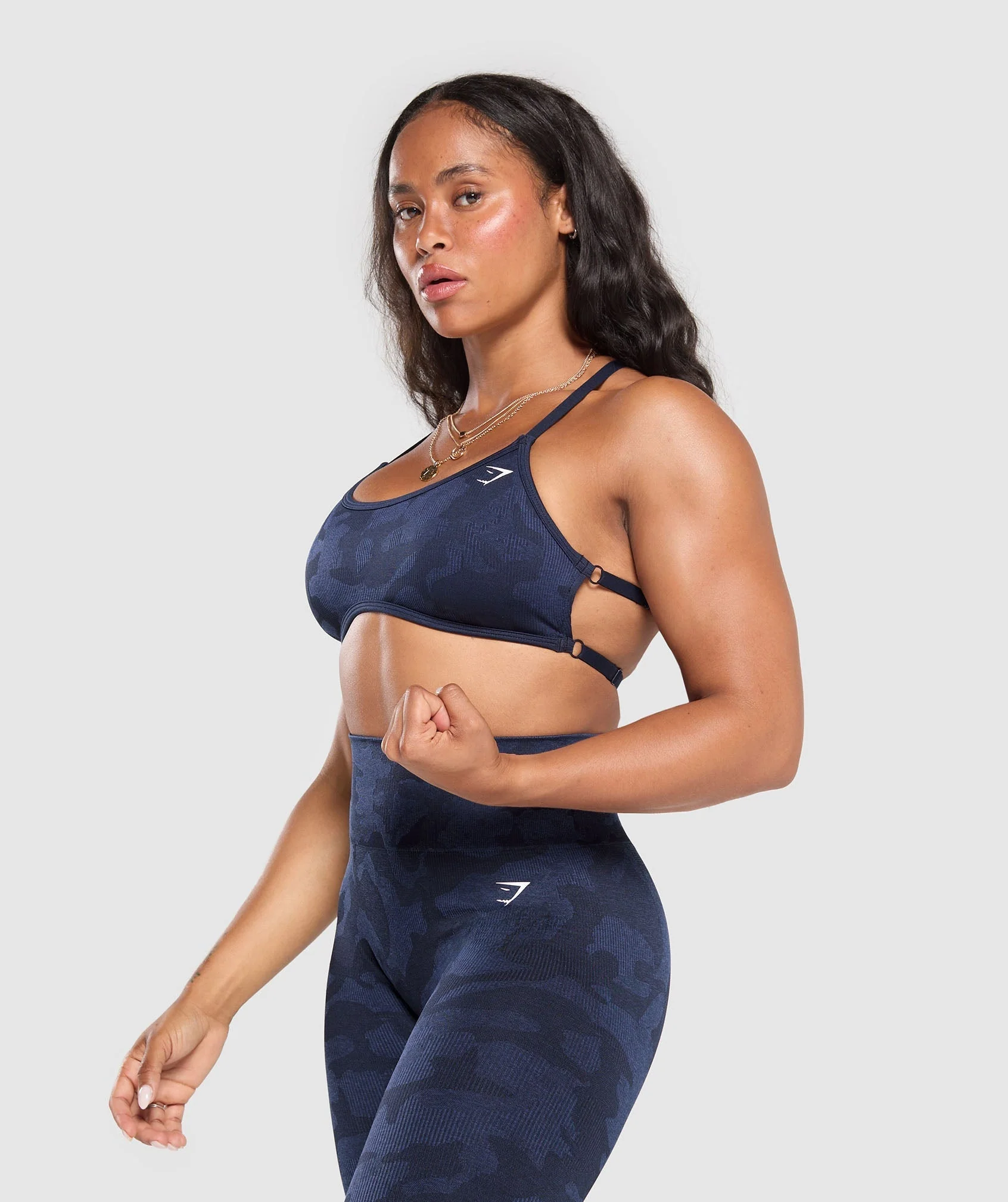 Adapt Camo Cross Back Sports Bra