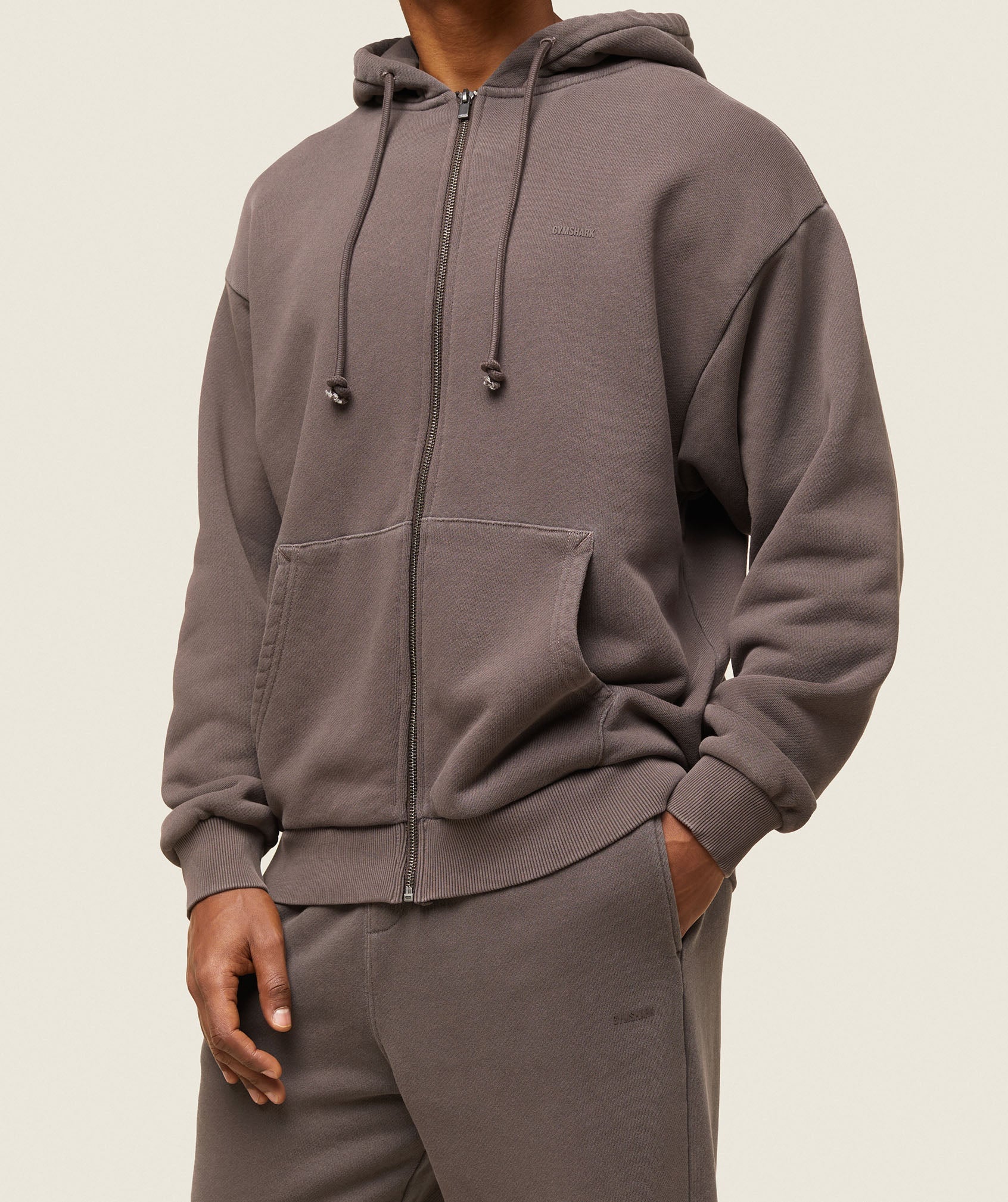 everywear Relaxed Zip Hoodie