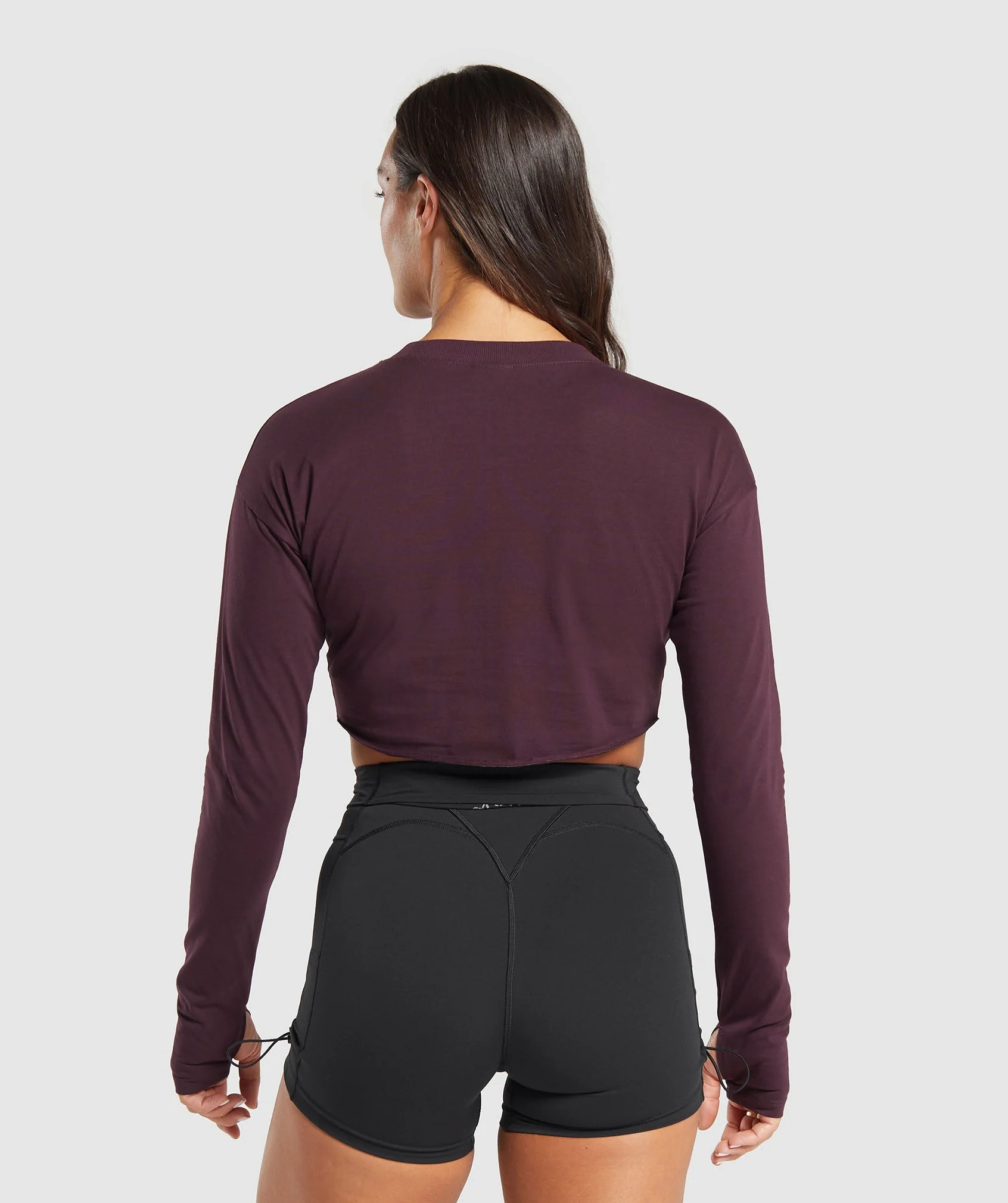 Lifting Long Sleeve Crop Top