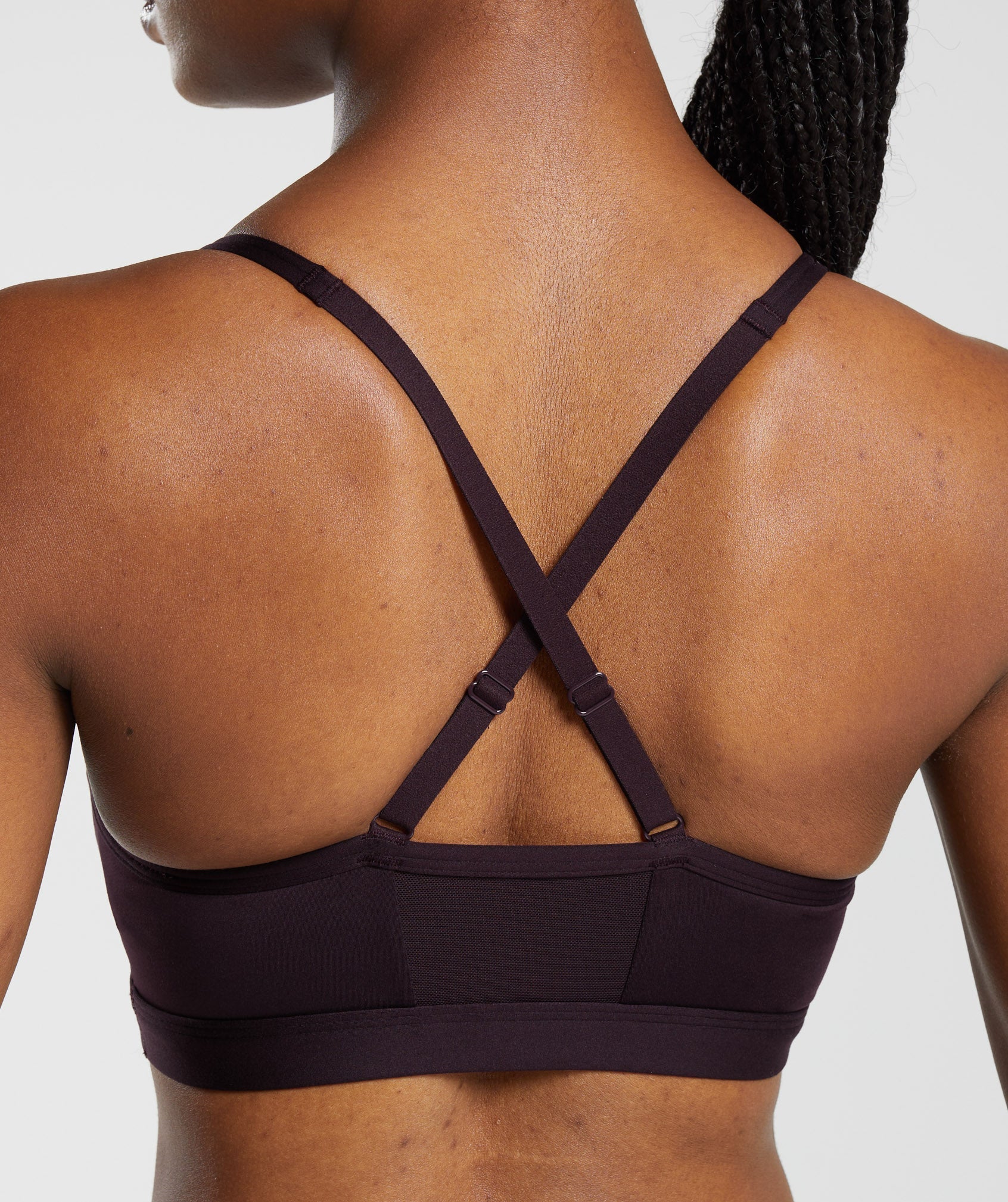 Ruched Sports Bra