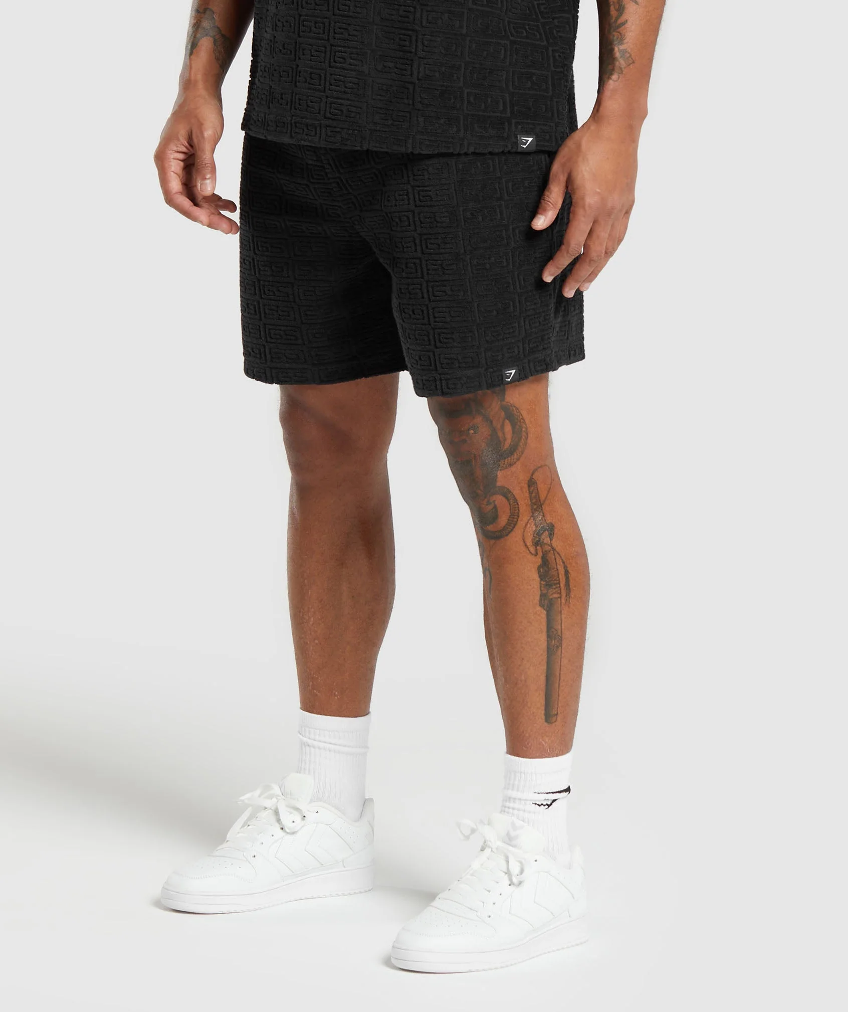 Towelling 7" Shorts