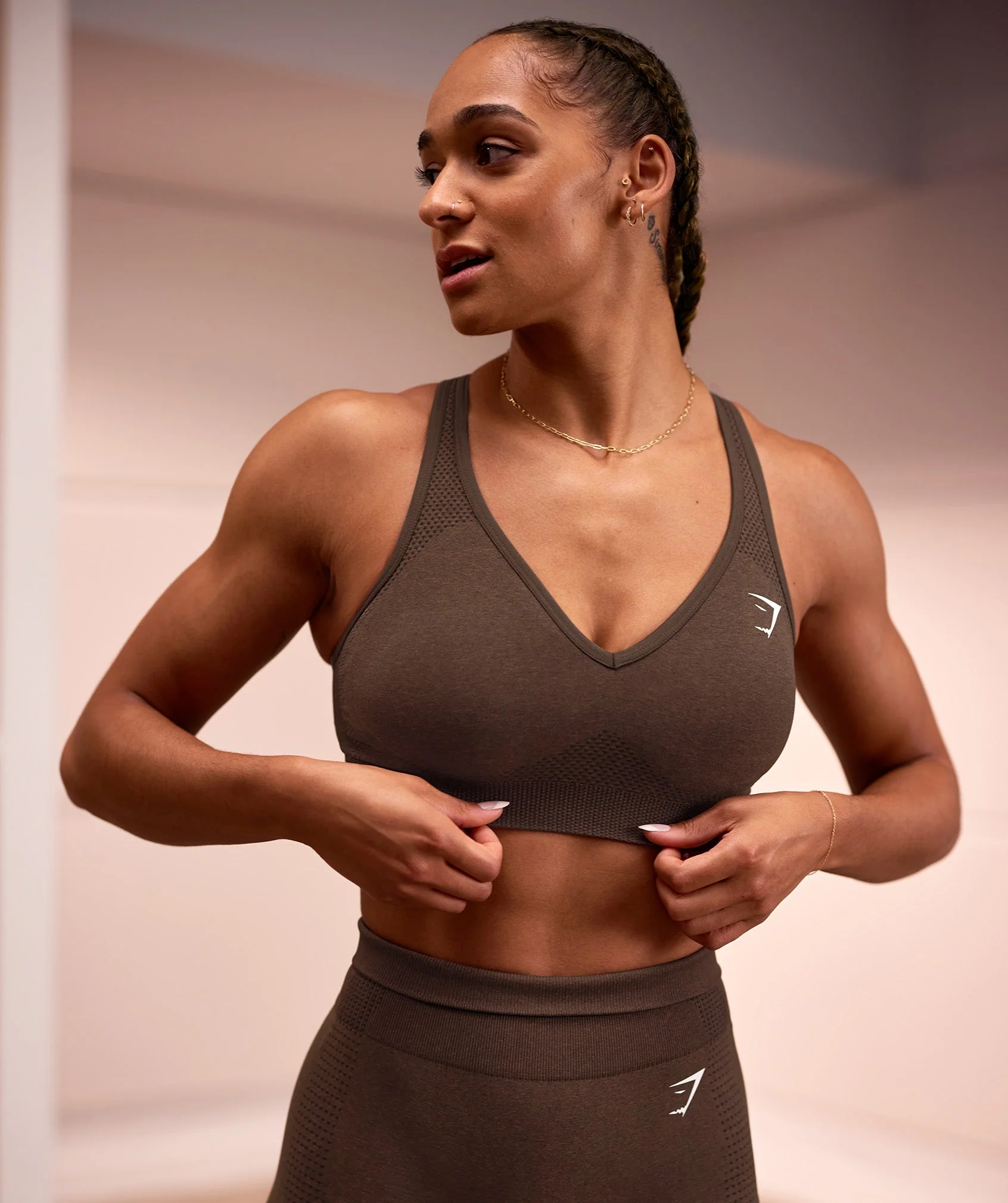 Vital Seamless 2.0 V Neck Sports Bra
