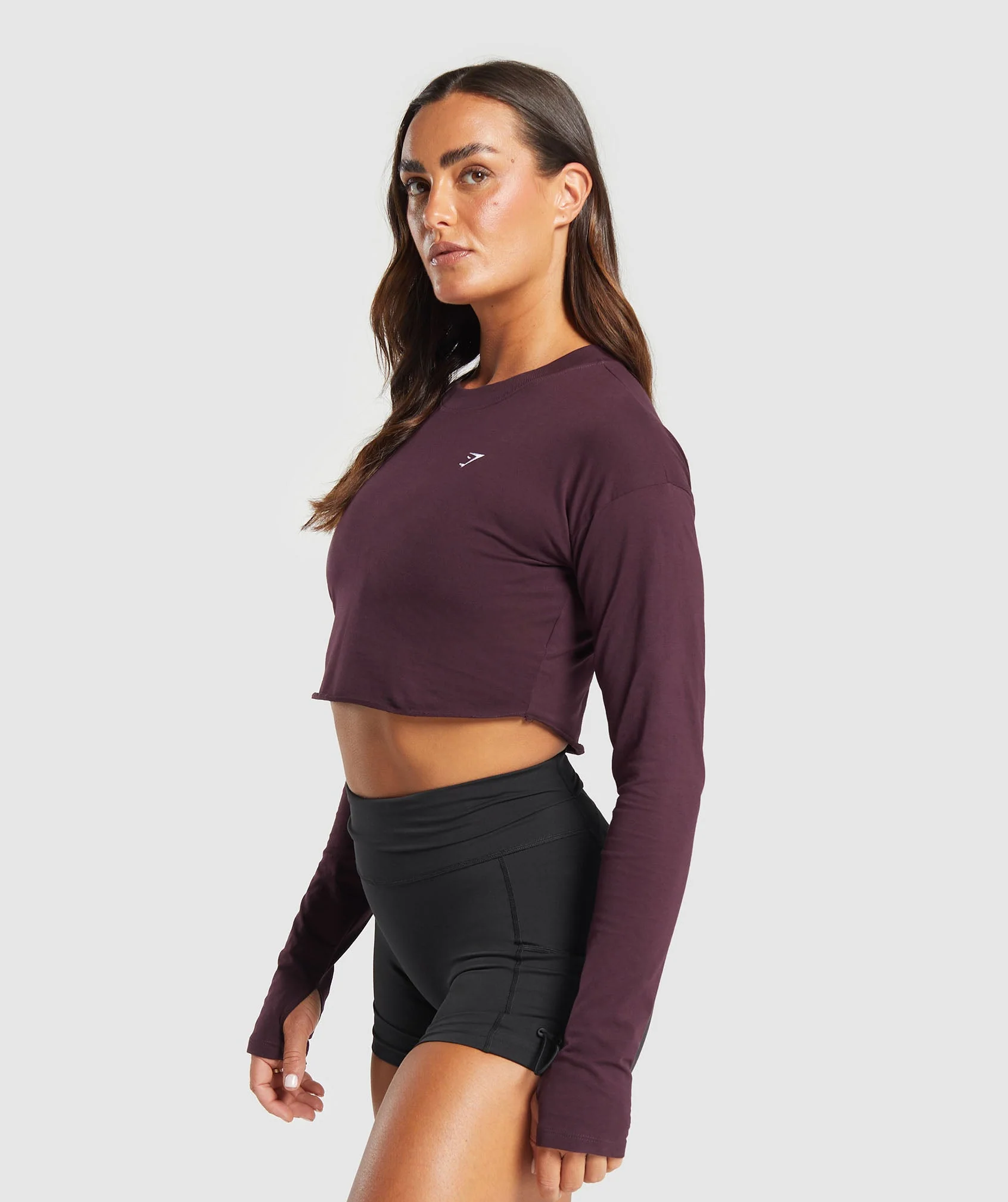 Lifting Long Sleeve Crop Top