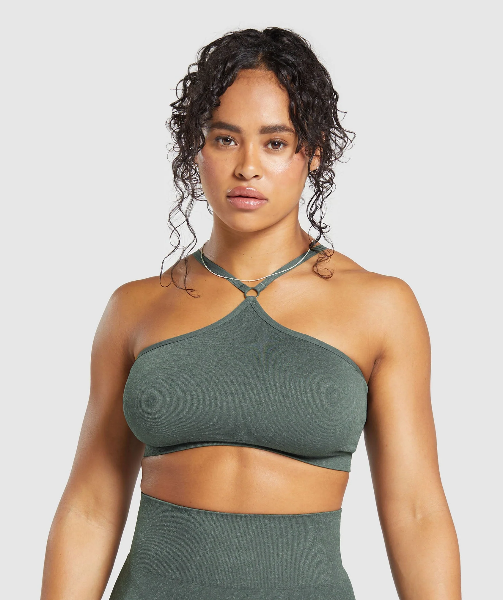 Adapt Fleck Seamless Halterneck Bralette