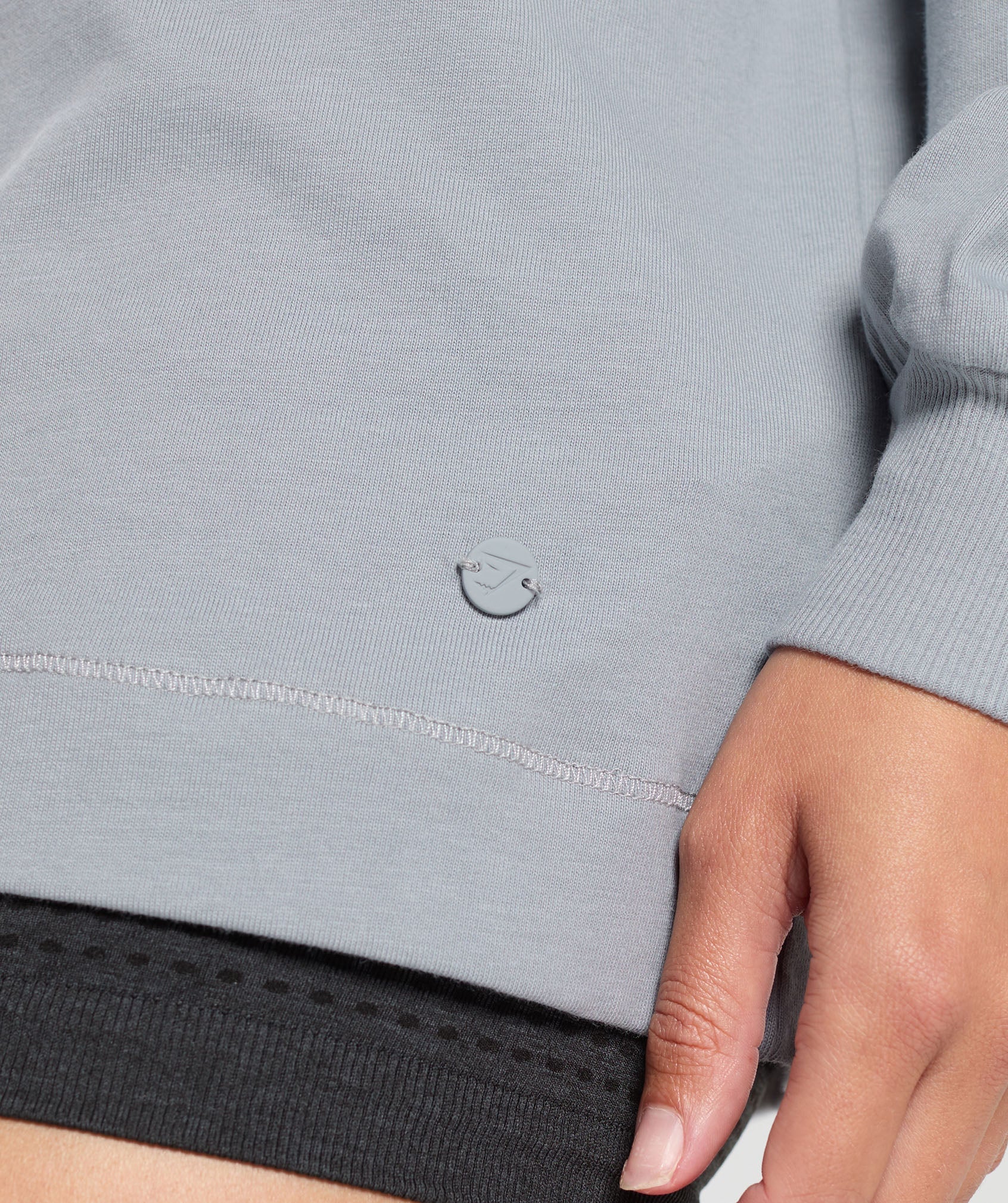 Cotton Oversized Long Sleeve Top