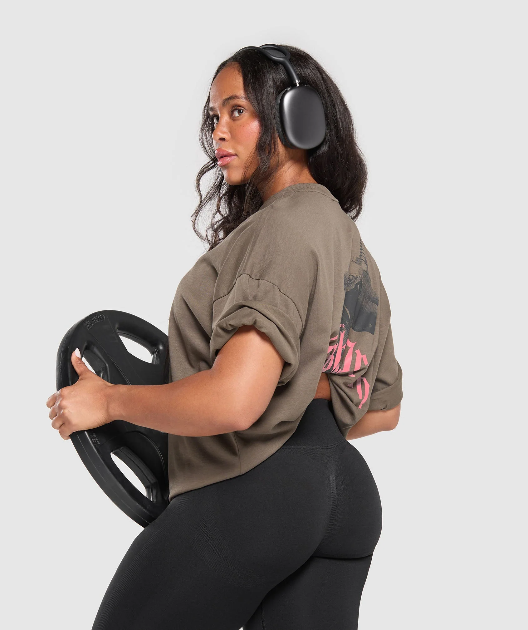 British Iron Heavyweight T-Shirt- Ice Grey