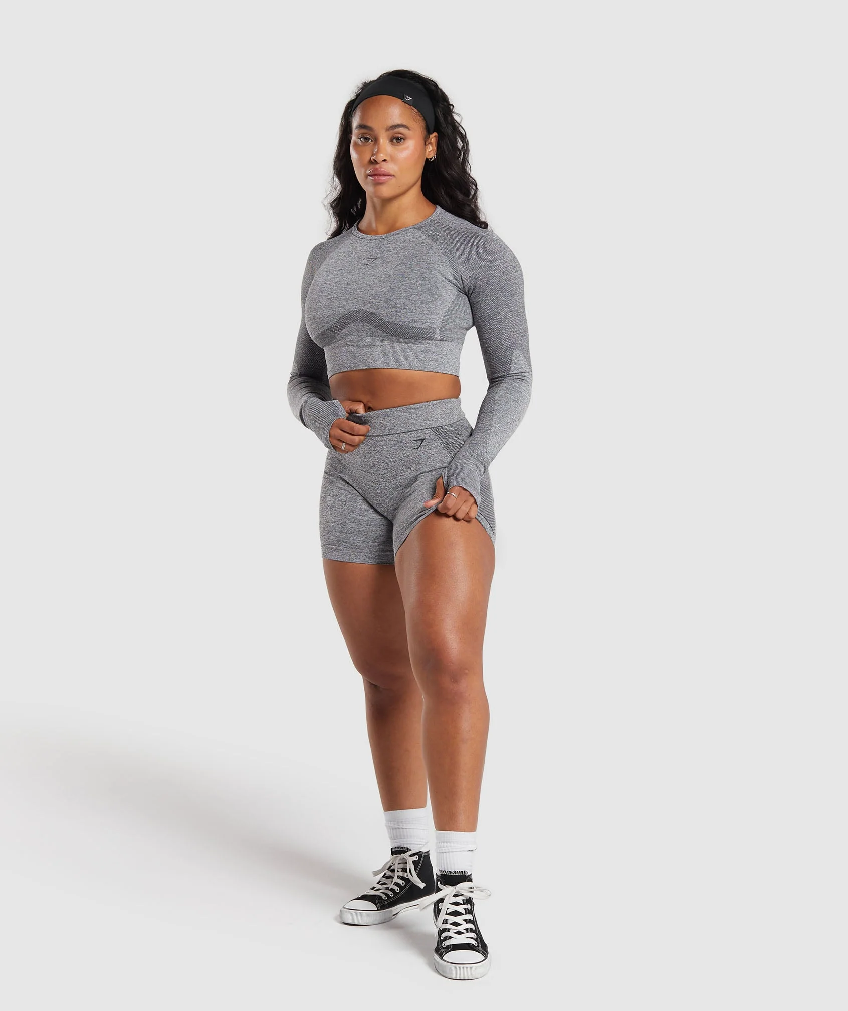 Flex Long Sleeve Crop Top