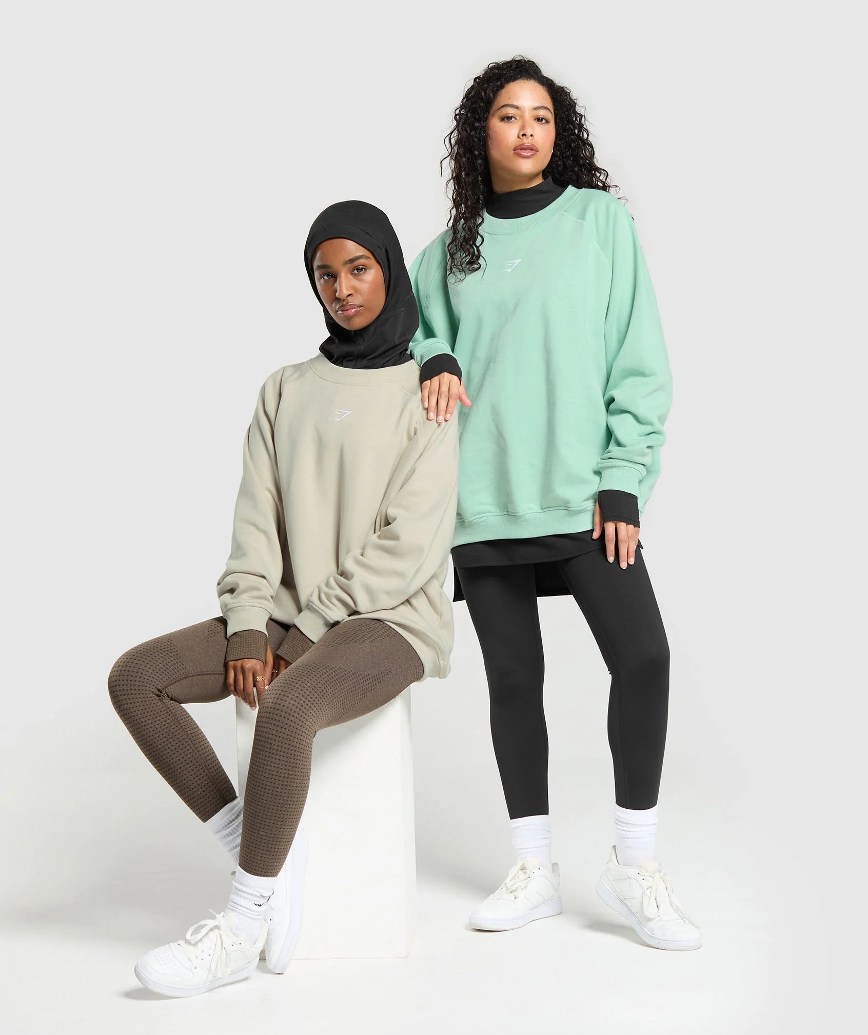 Training Oversized Fleece Sweatshirt