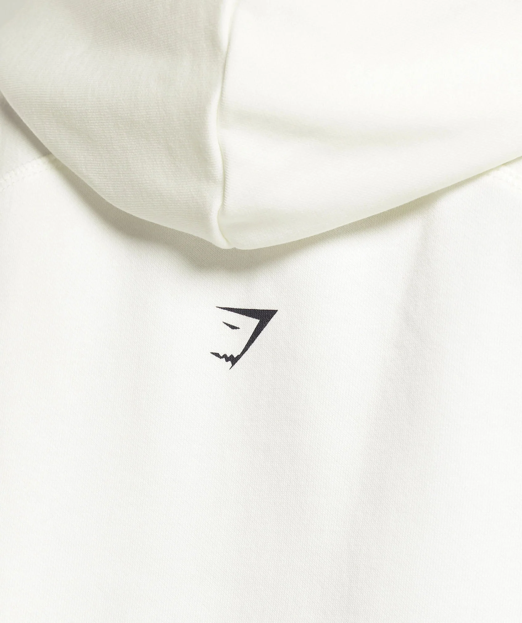 Care Label Graphic Brushed Hoodie