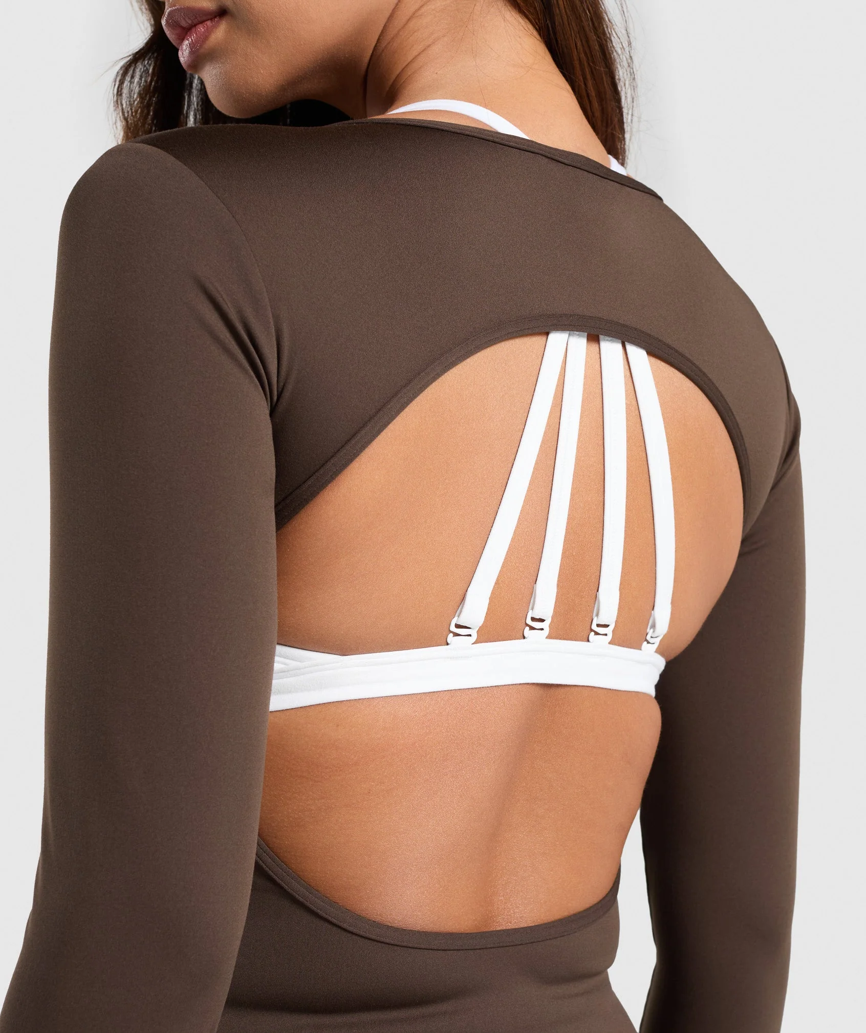 Everyday Open Back Long Sleeve Top