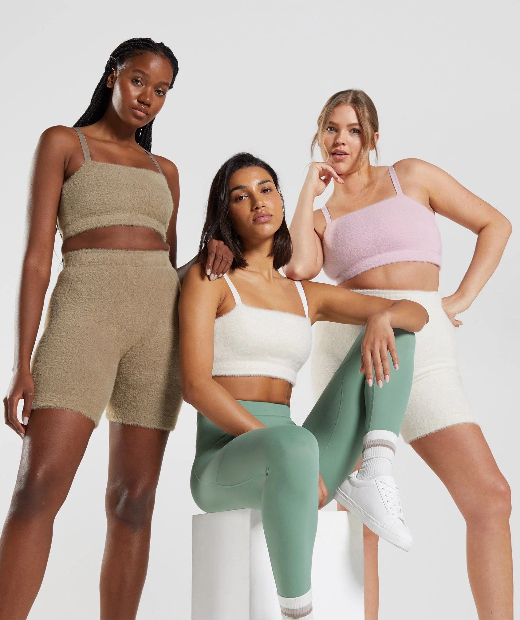 Whitney Eyelash Knit Bandeau