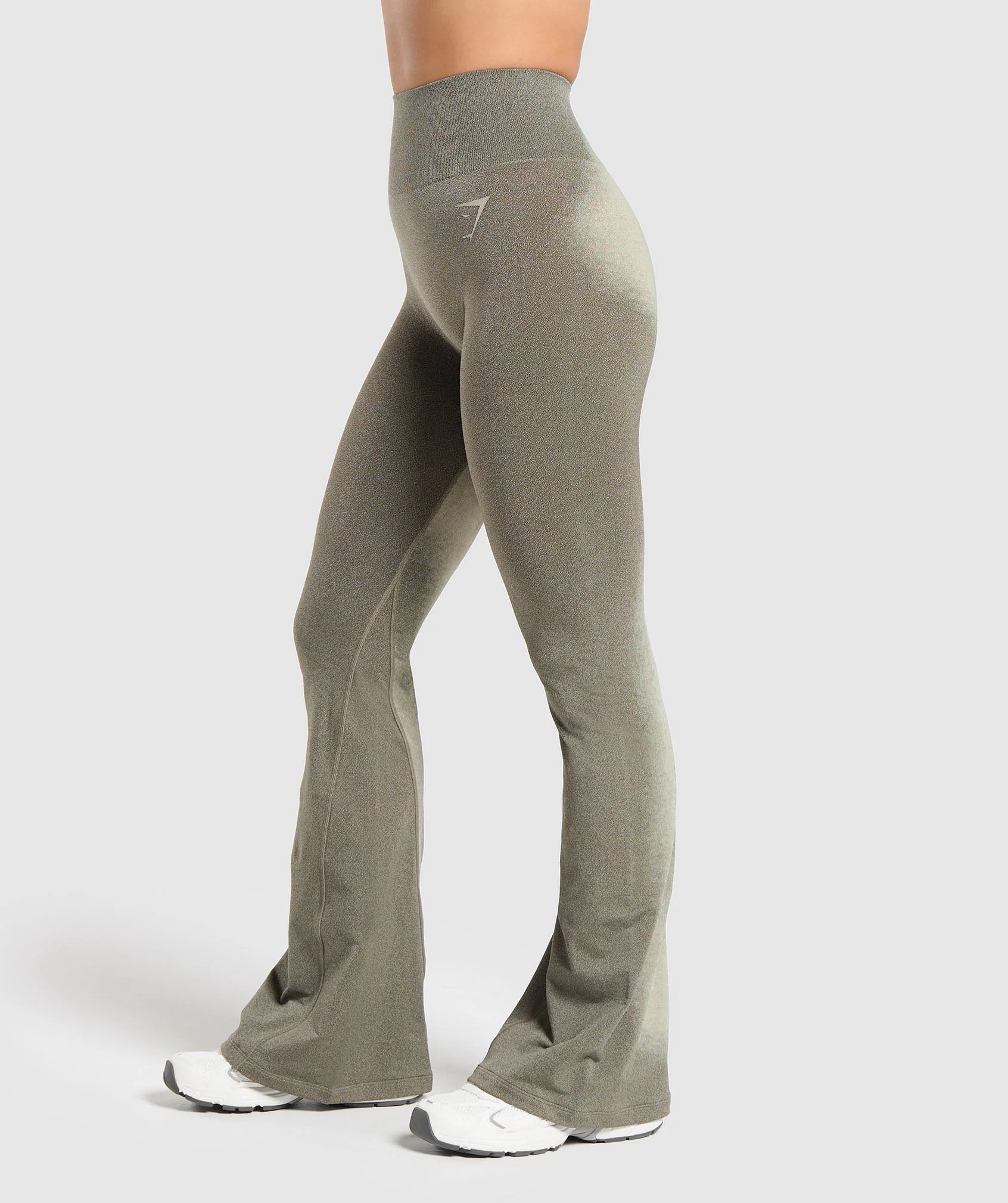 Blur Seamless Flared Leggings