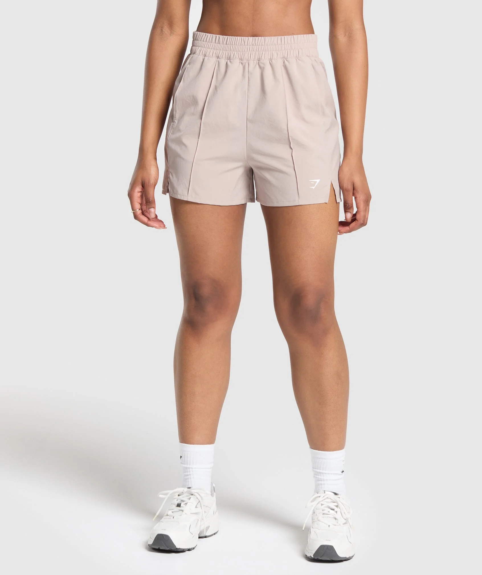 Pintuck Shorts