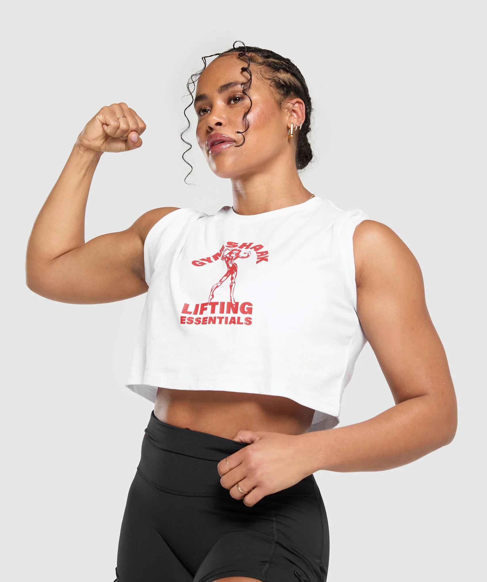 Strong Women Crop Top