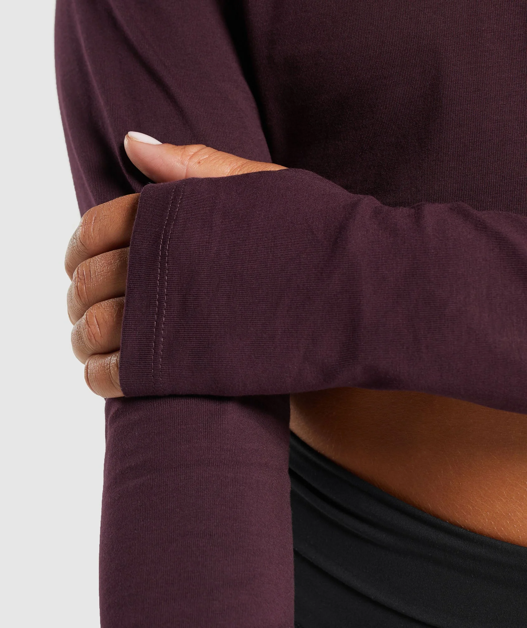 Lifting Long Sleeve Crop Top