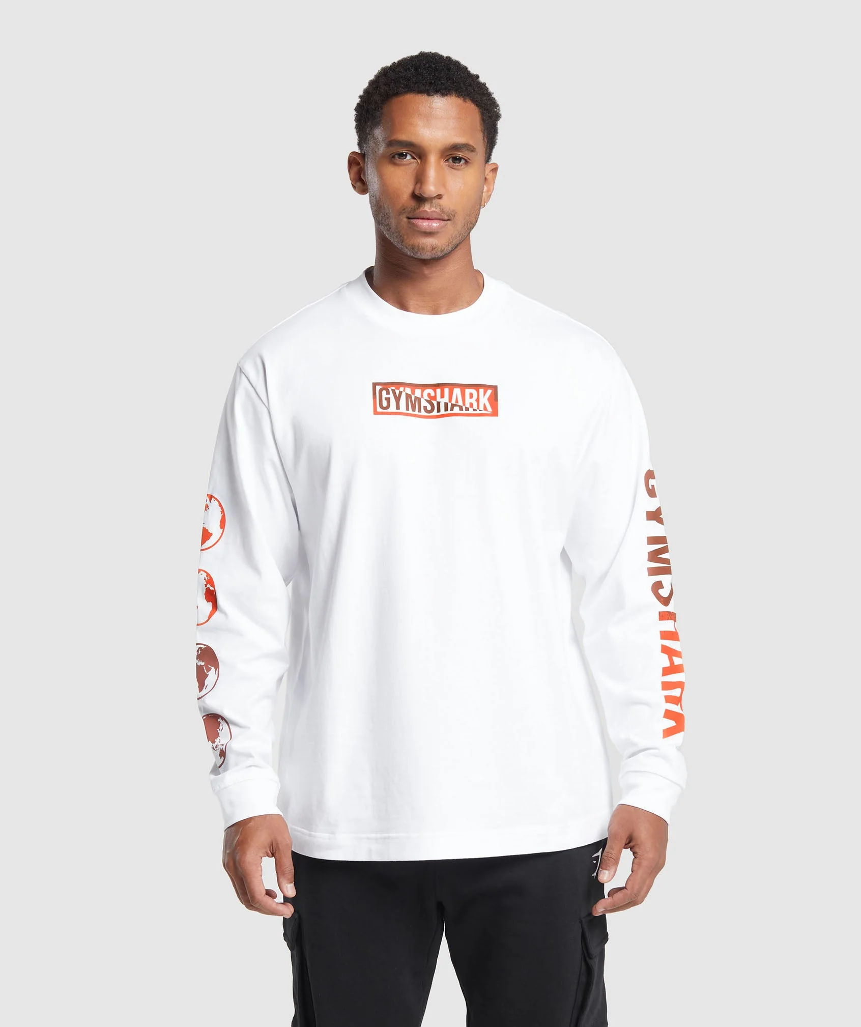 Global Graphic Long Sleeve T-Shirt