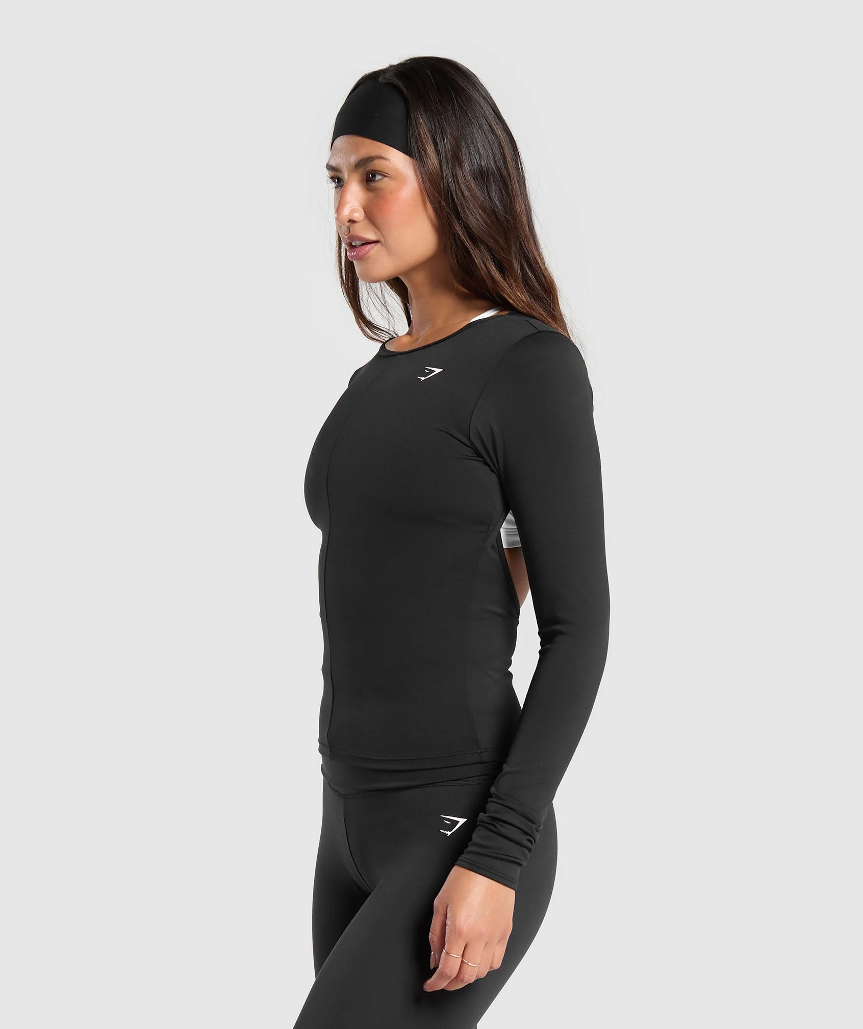 Everyday Open Back Long Sleeve Top