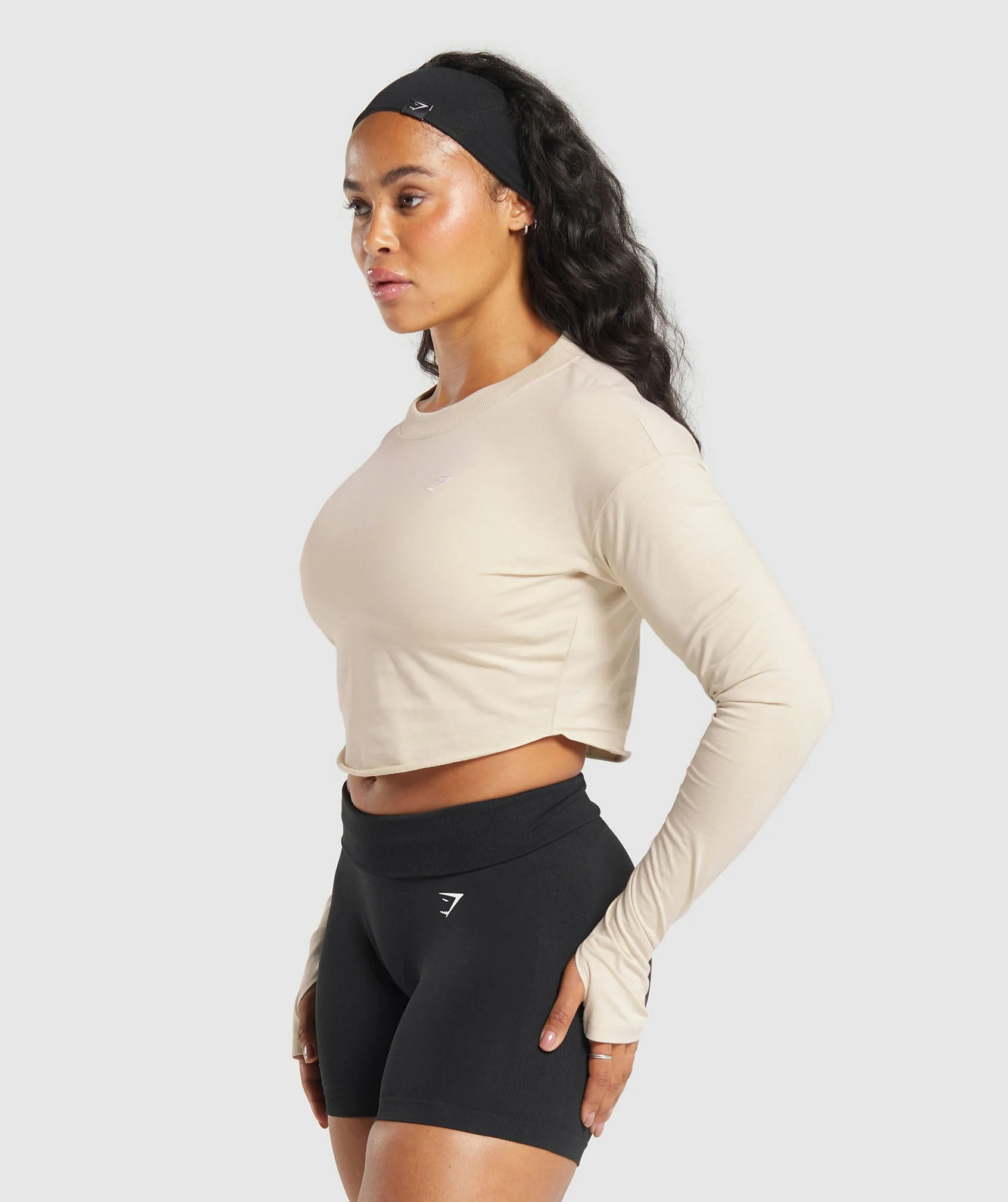 Lifting Long Sleeve Crop Top